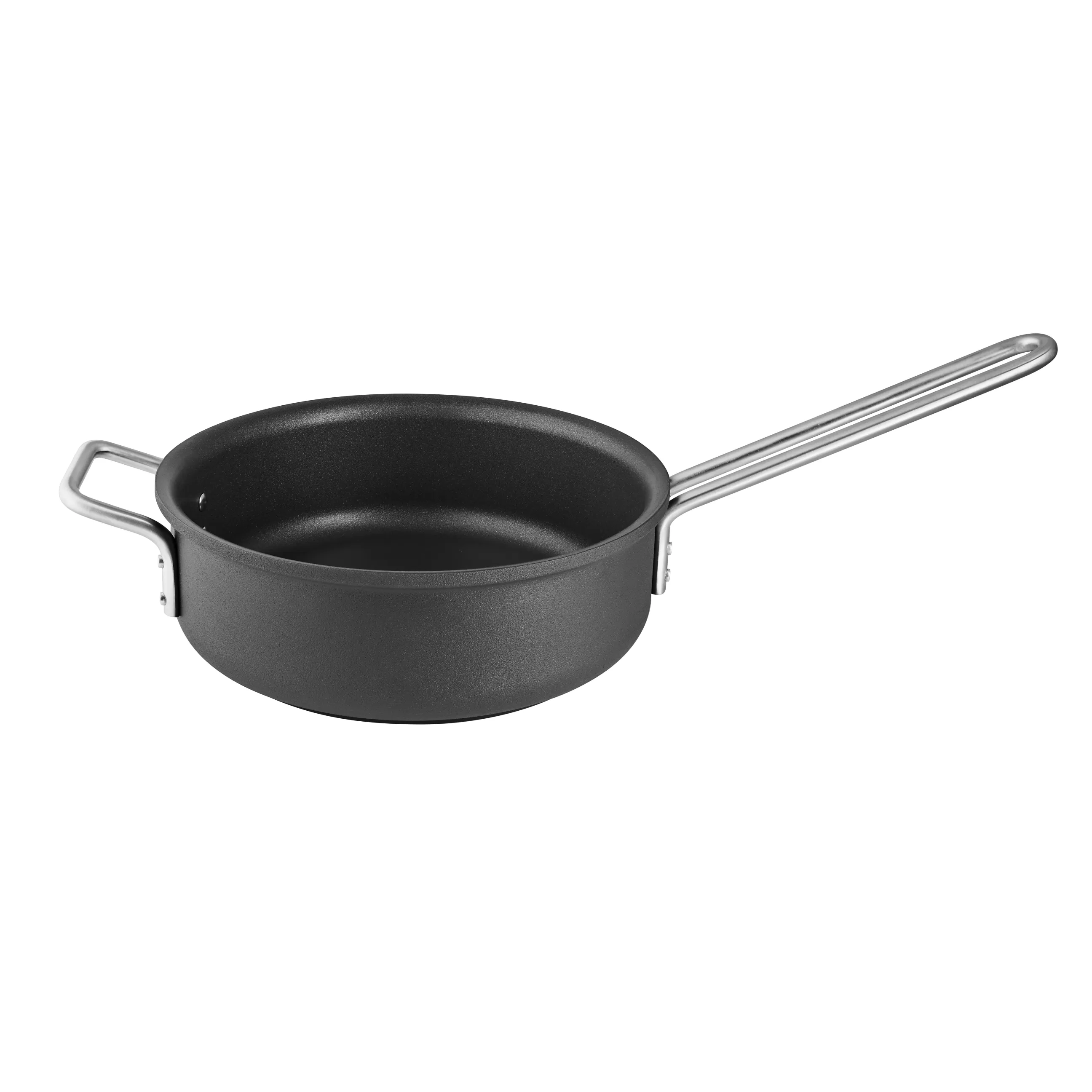 Plats Et Cuisson>Eva Solo Sauteuse Professional Metal/ O 24 Cm - Tous Feux Dont Induction - Noir
