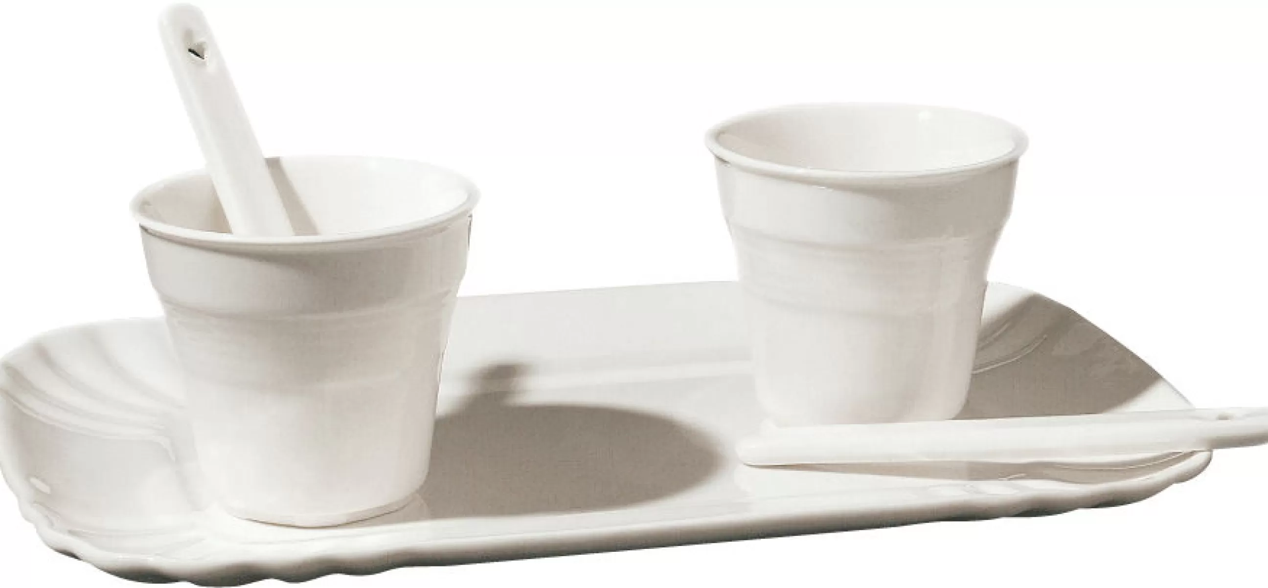 Tasses Et Mugs>Seletti Service A Cafe Estetico Quotidiano Ceramique / Pour 2 Personnes - Blanc