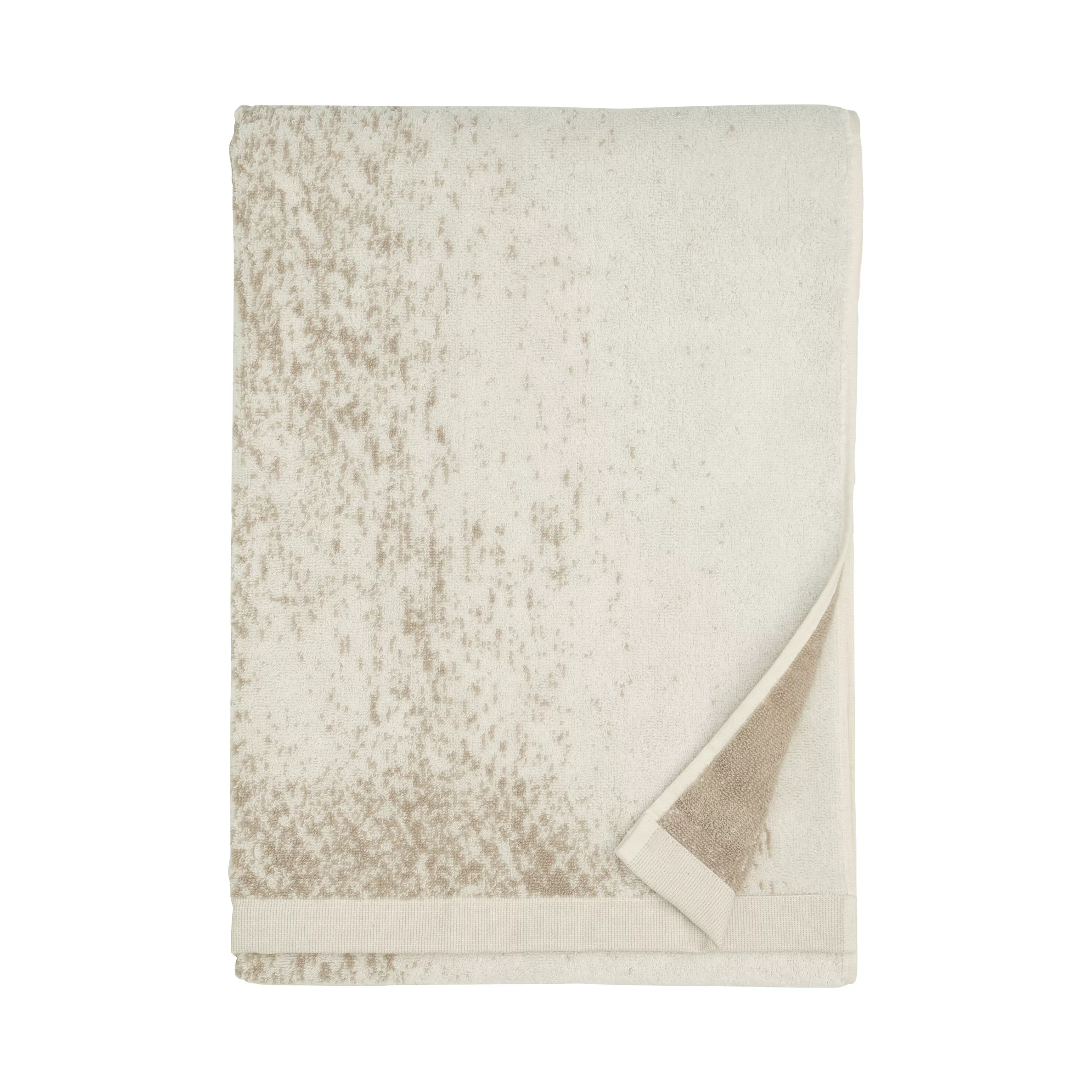 Linge De Bain>Marimekko Serviette De Bain Kuiskaus Tissu Gris / 70 X 150 Cm - Blanc Casse - Gris