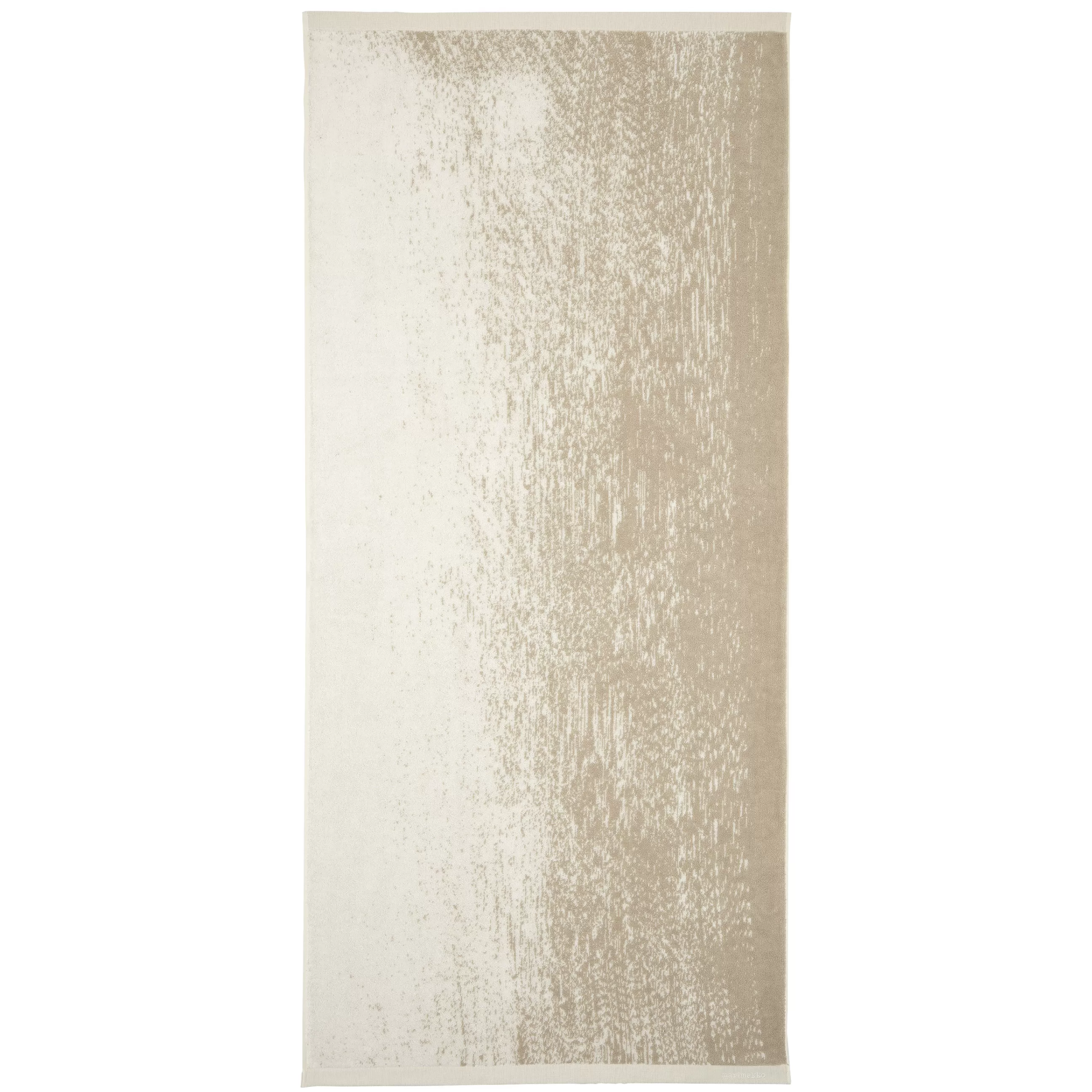 Linge De Bain>Marimekko Serviette De Bain Kuiskaus Tissu Gris / 70 X 150 Cm - Blanc Casse - Gris