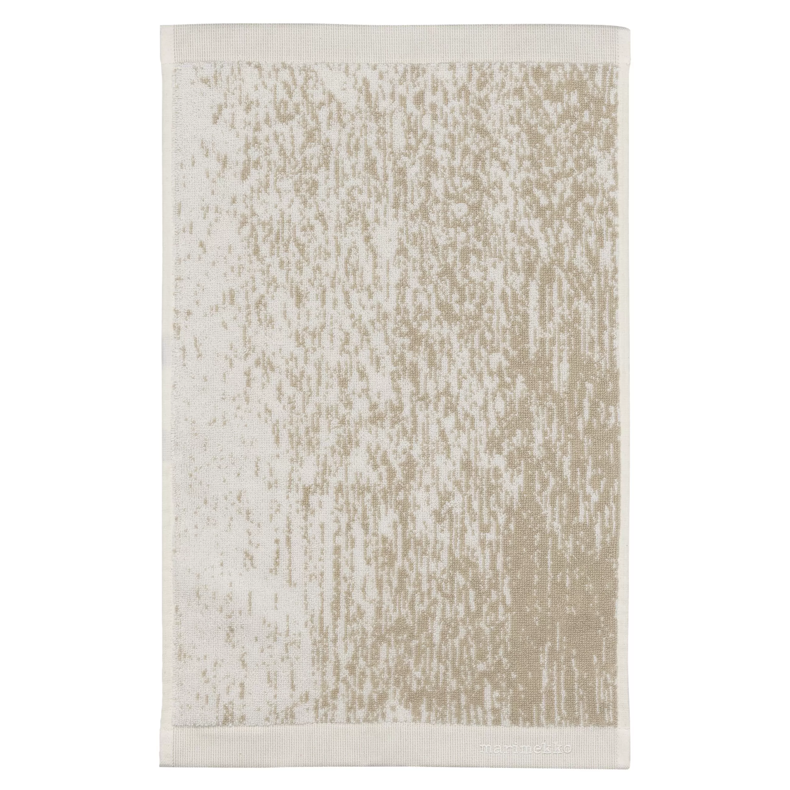 Linge De Bain>Marimekko Serviette De Toilette Kuiskaus Tissu Gris / 30 X 50 Cm - Blanc Casse - Gris
