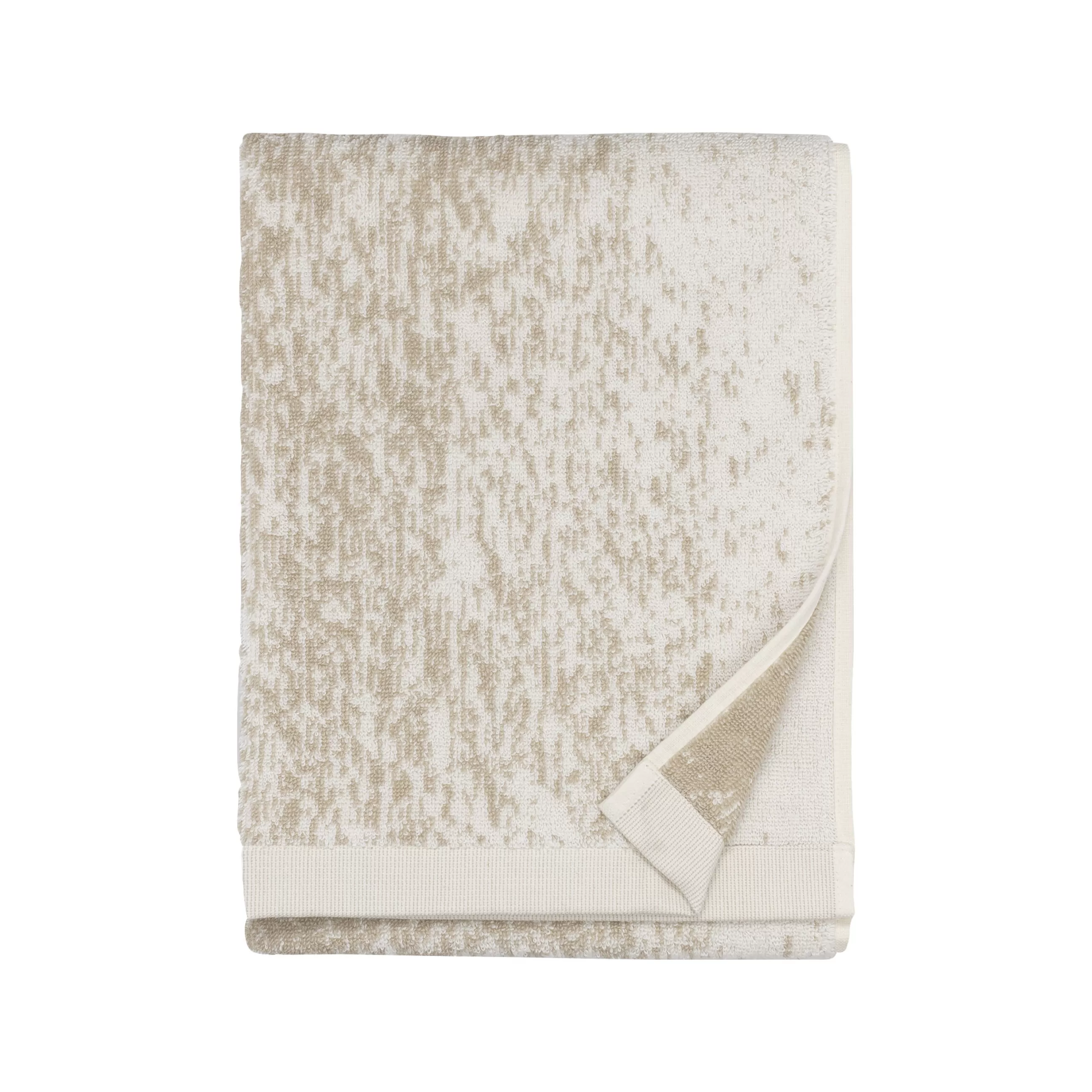 Linge De Bain>Marimekko Serviette De Toilette Kuiskaus Tissu Gris / 50 X 70 Cm - Blanc Casse - Gris