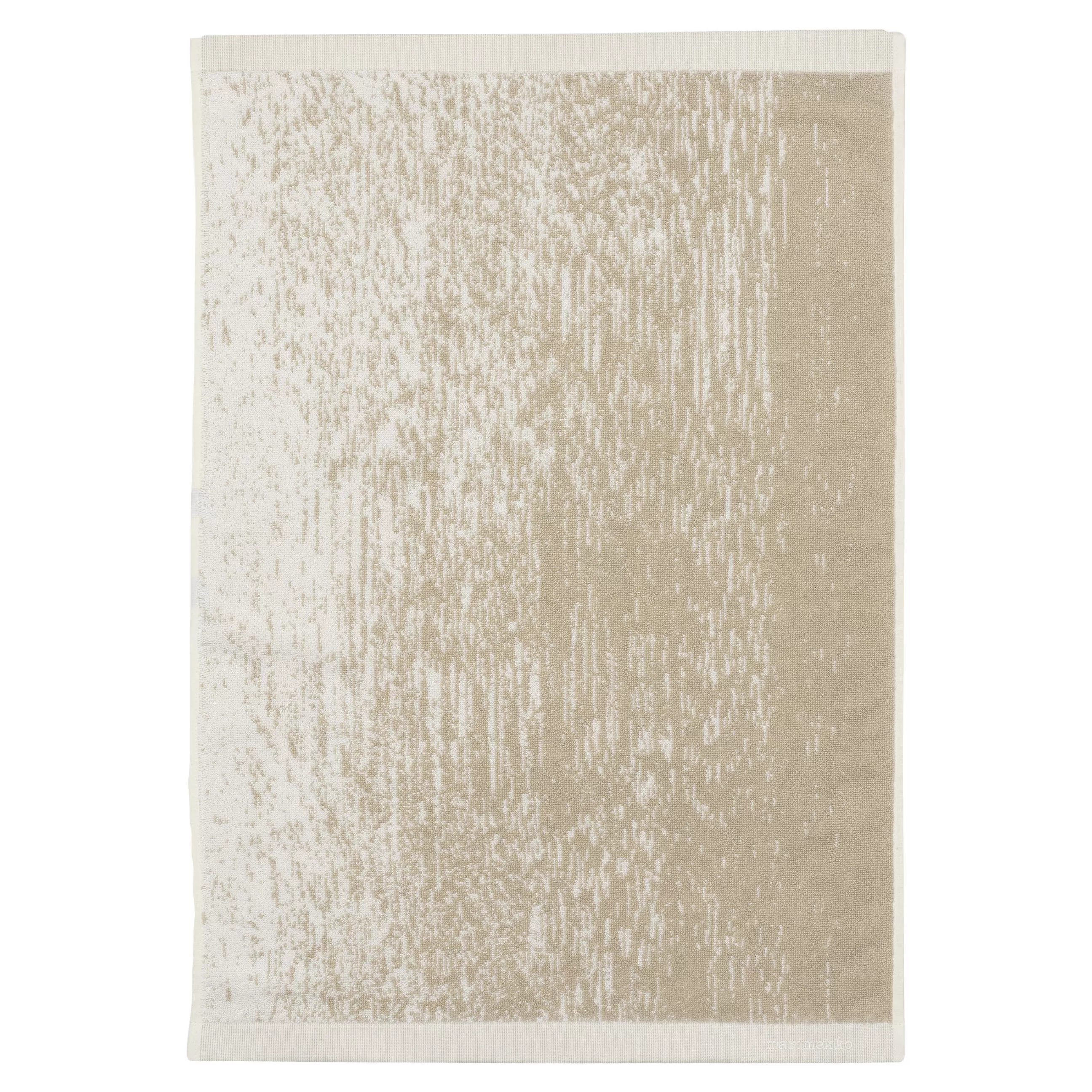Linge De Bain>Marimekko Serviette De Toilette Kuiskaus Tissu Gris / 50 X 70 Cm - Blanc Casse - Gris