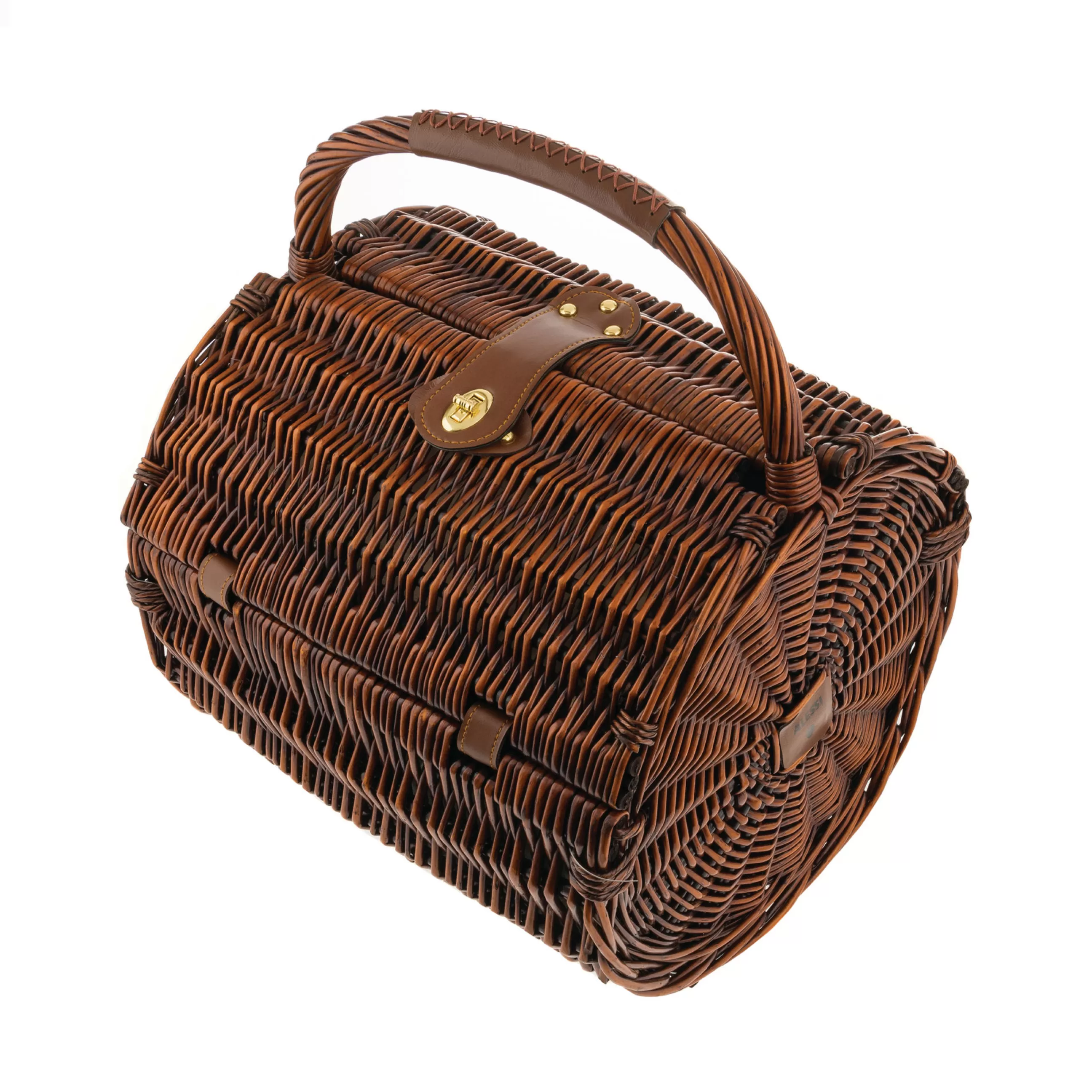 Accessoires Cuisine>Alessi Set A Pique-Nique Dressed En Plein Air Plastique Bois Naturel / Pour 4 Personnes - Panier Osier - Gris - Noir - Osier