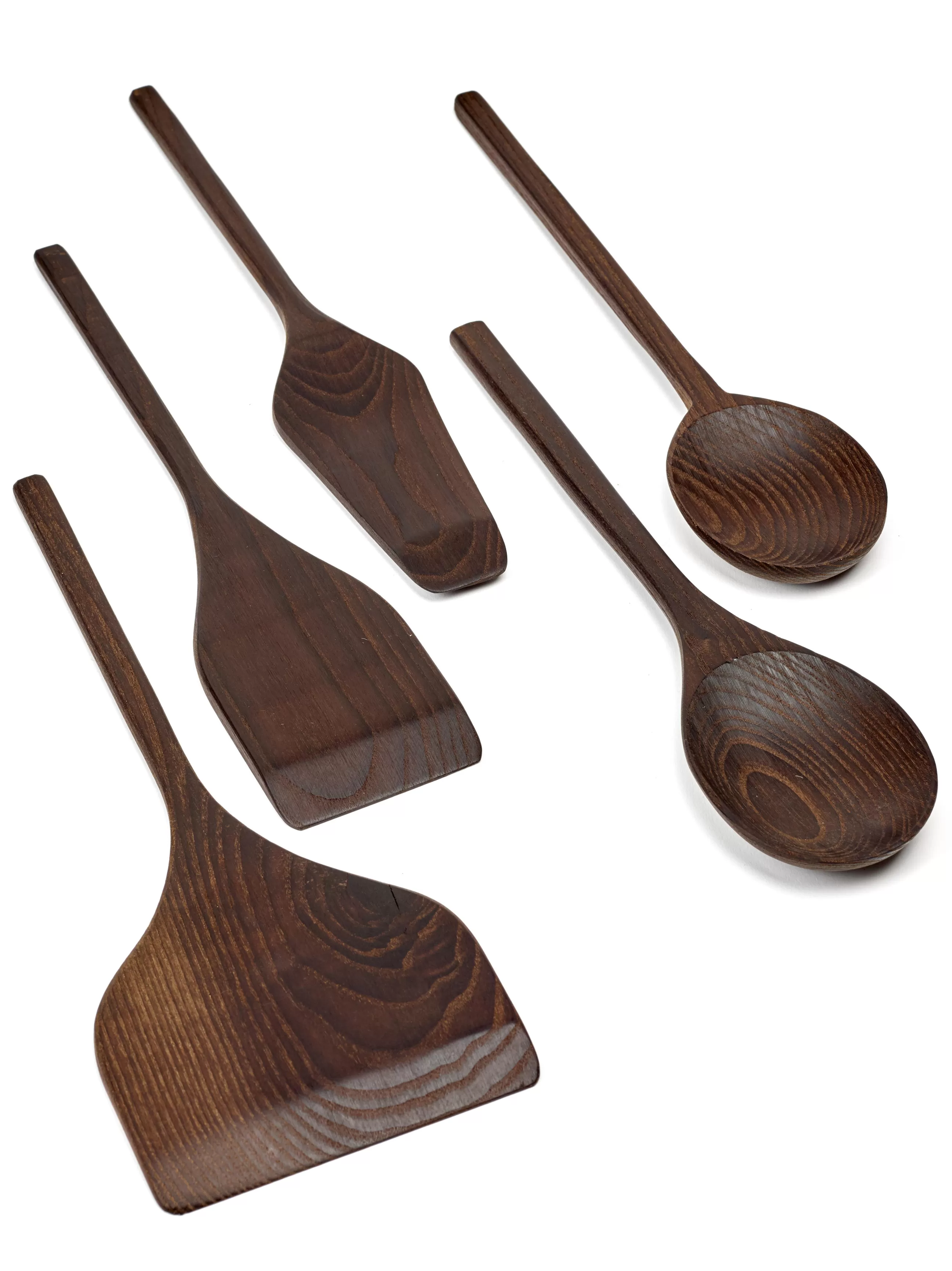 Ustensiles De Cuisines>Serax Set Ustensiles De Cuisine Pure/ 5 Pieces - Bois Naturel