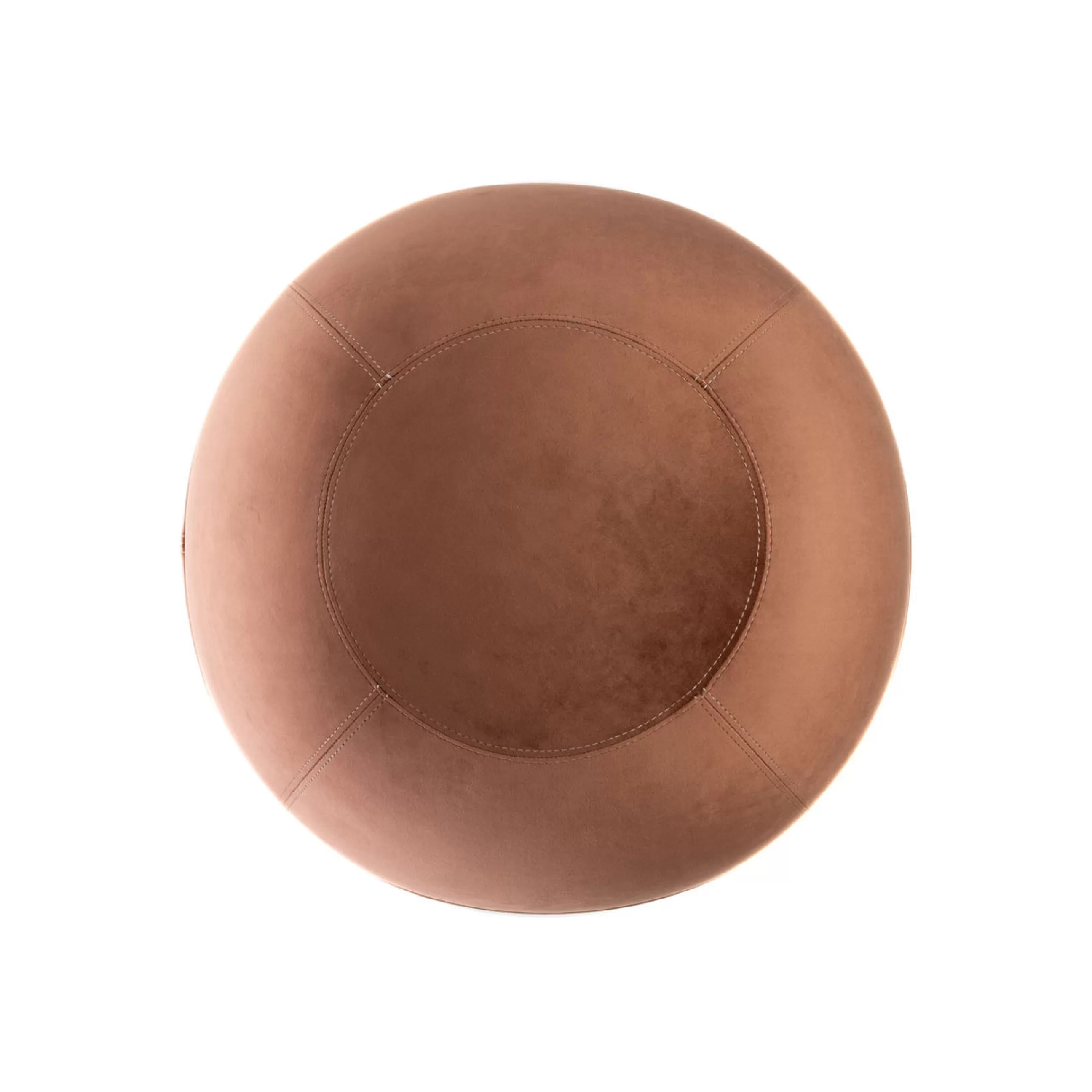 Fauteuils De Bureau>BLOON PARIS Siege Ergonomique Ballon Velvet Regular Tissu Rose Marron / Velours - O 55 Cm - Agate