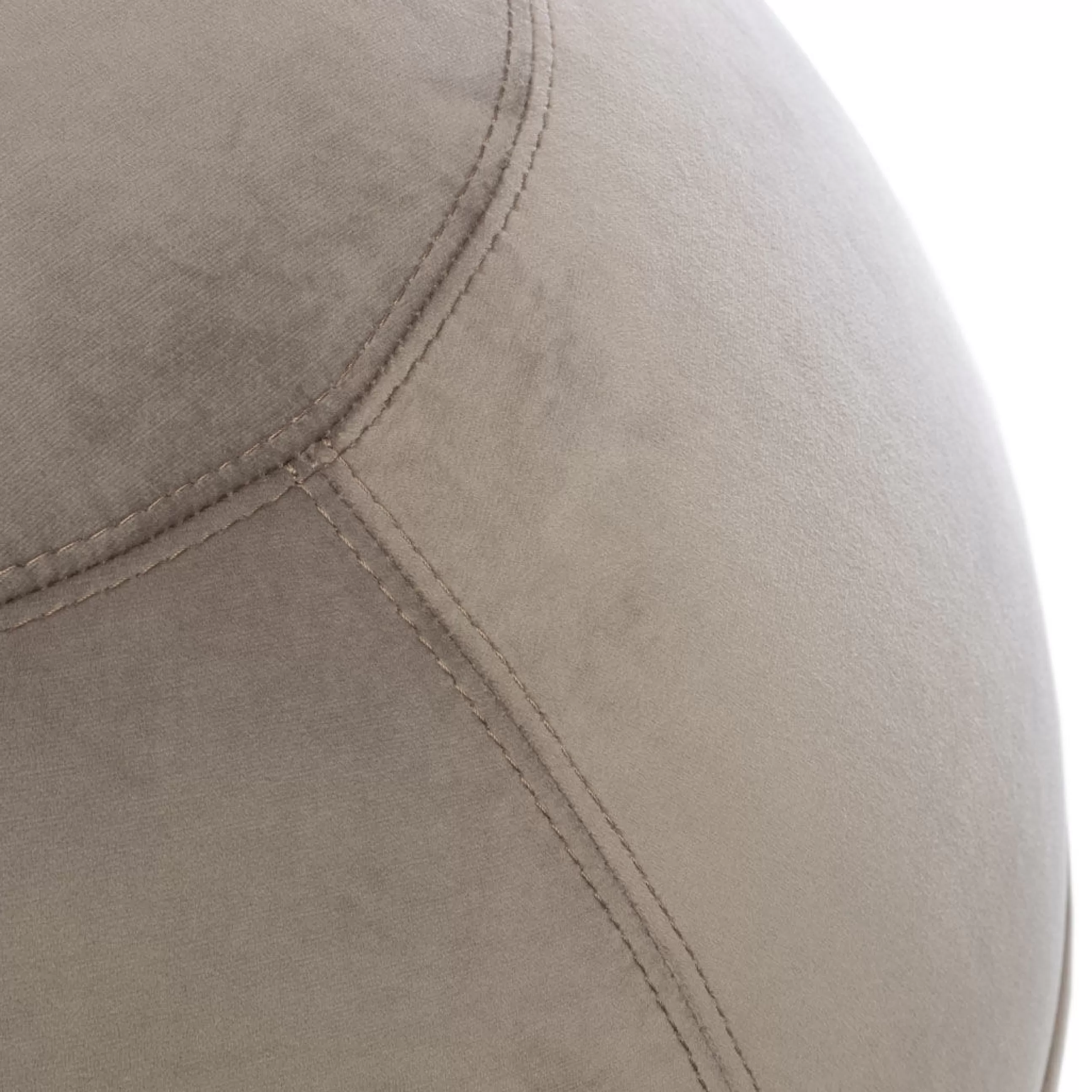 Fauteuils De Bureau>BLOON PARIS Siege Ergonomique Ballon Velvet Xl Tissu Beige / Velours - O 65 Cm - Opale
