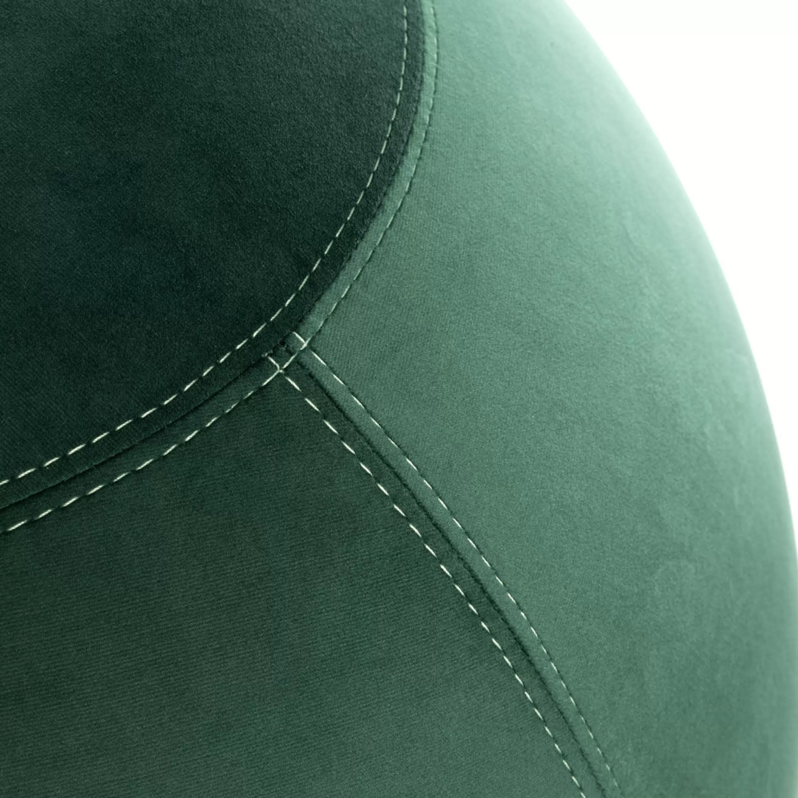 Fauteuils De Bureau>BLOON PARIS Siege Ergonomique Ballon Velvet Xl Tissu Vert / Velours - O 65 Cm - Emeraude
