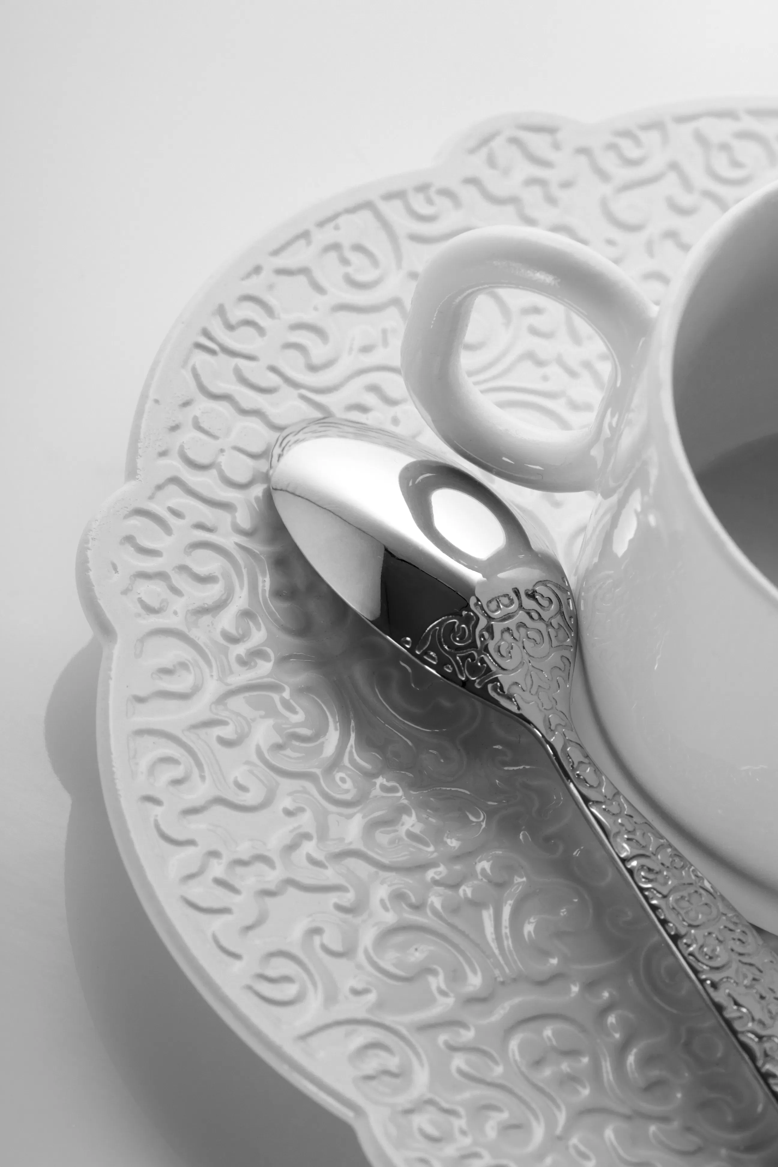 Tasses Et Mugs>Alessi Soucoupe Dressed Ceramique Pour Tasse A The - Blanc