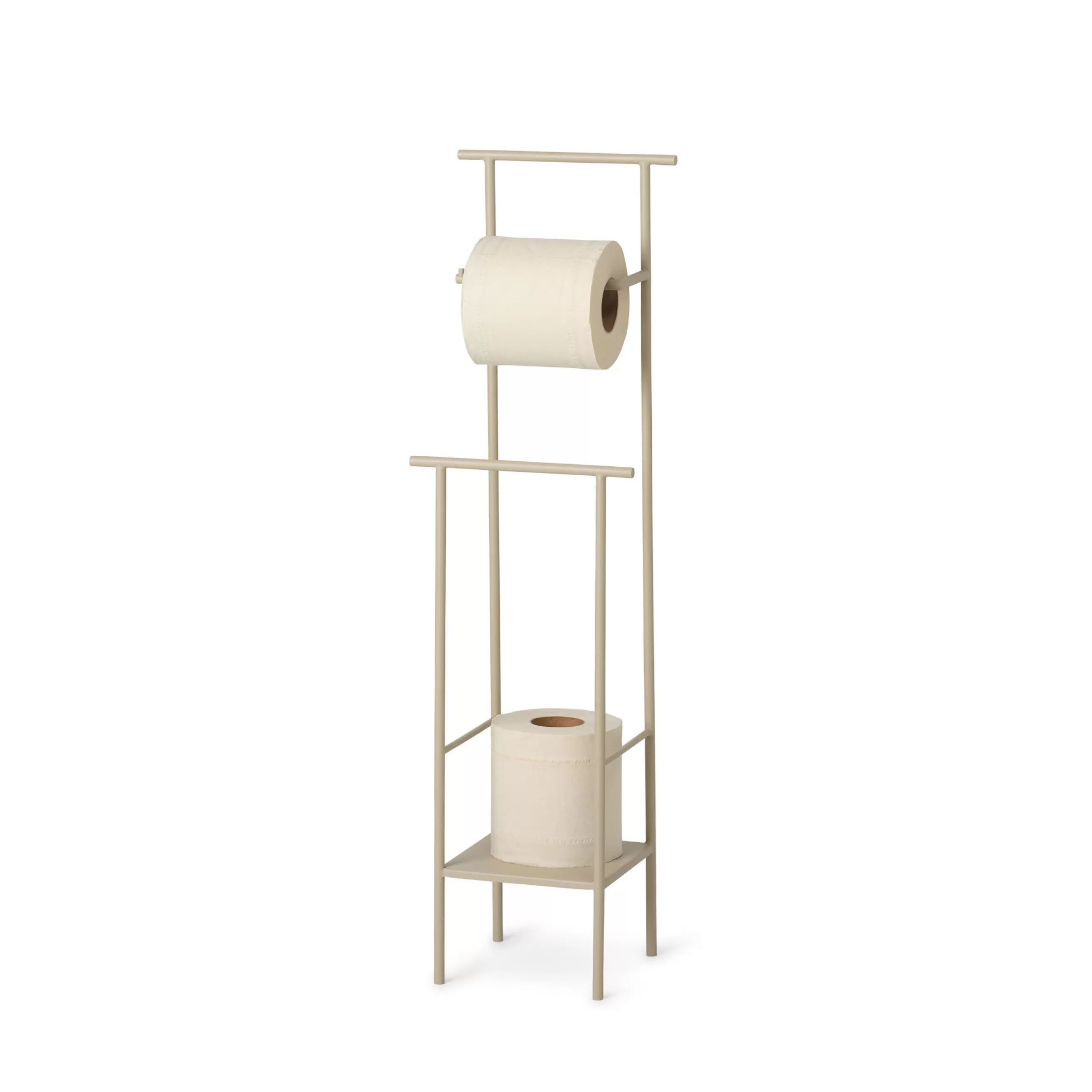 Accessoires Salle De Bains>Ferm Living Support Papier Toilette Dora Metal Beige / Metal - Beige Cachemire