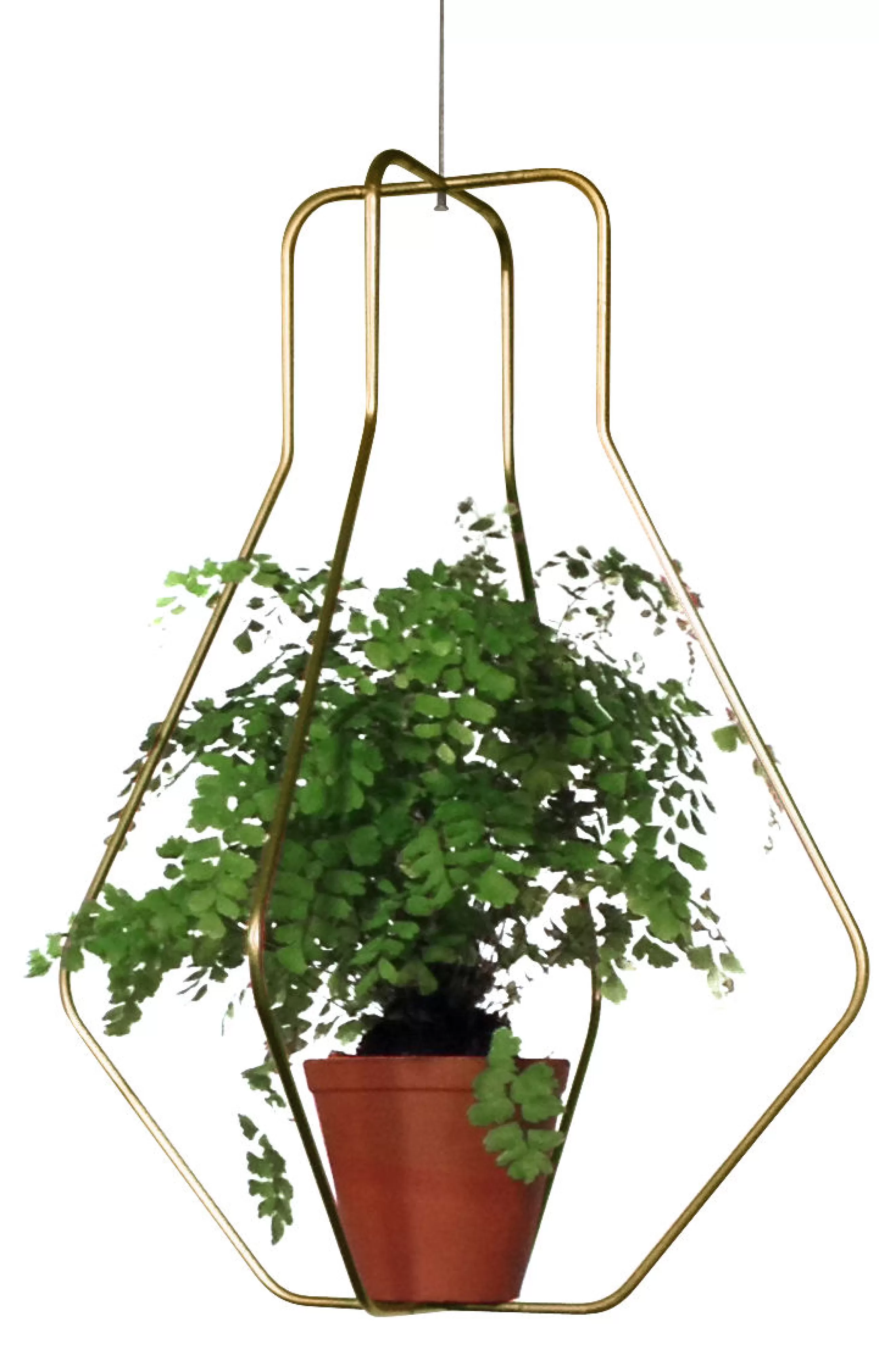 Pots Et Plantes>Compagnie Suppt Pour Pot De Fleurs Daniel N°3Metal / Outdo - O 40 X H 52 Cm - Or