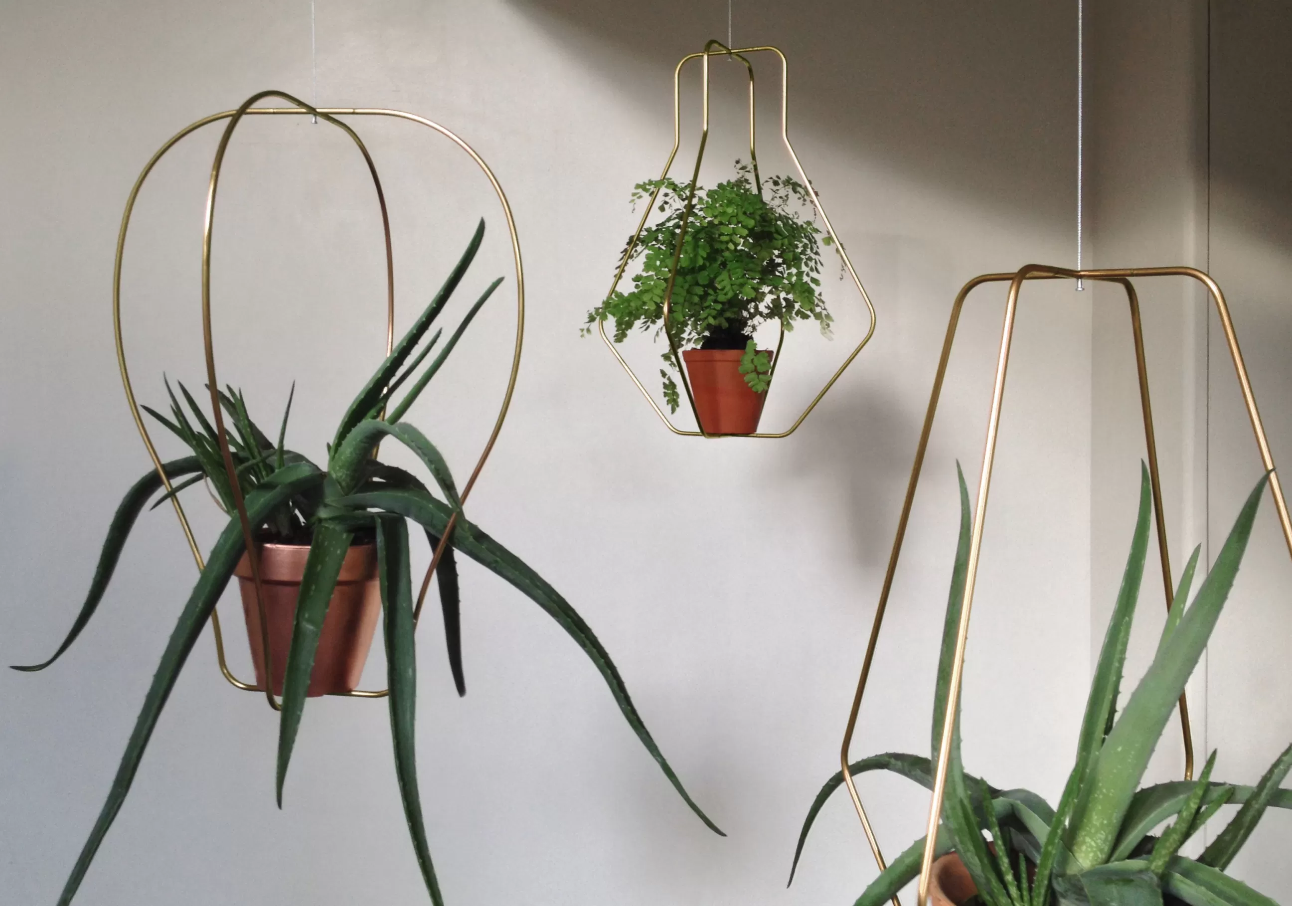 Pots Et Plantes>Compagnie Suppt Pour Pot De Fleurs Daniel N°3Metal / Outdo - O 40 X H 52 Cm - Or
