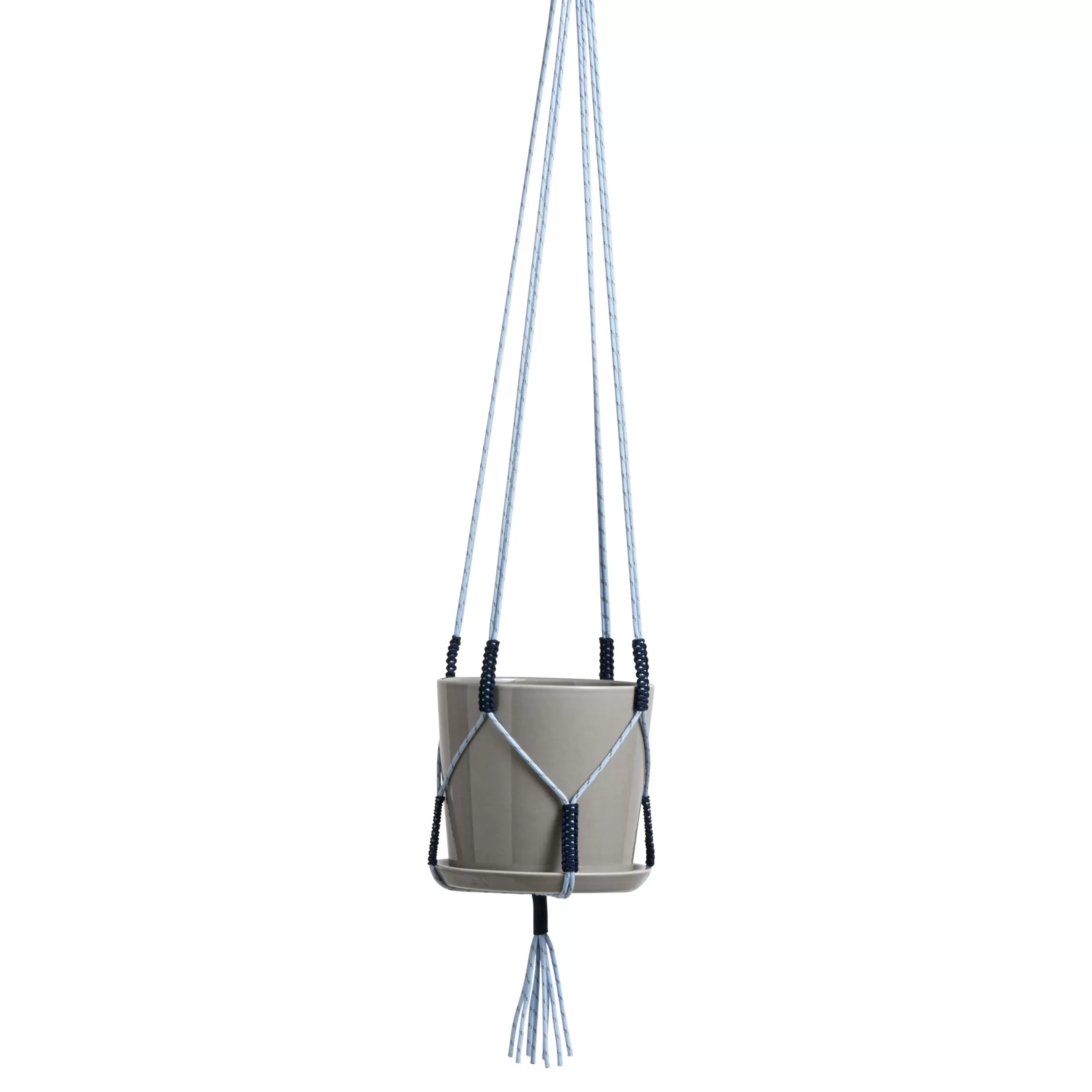Pots Et Plantes>Hay Support Pour Pot De Fleurs Phanta Tissu Bleu / Polyester Recycle - Bleu Clair