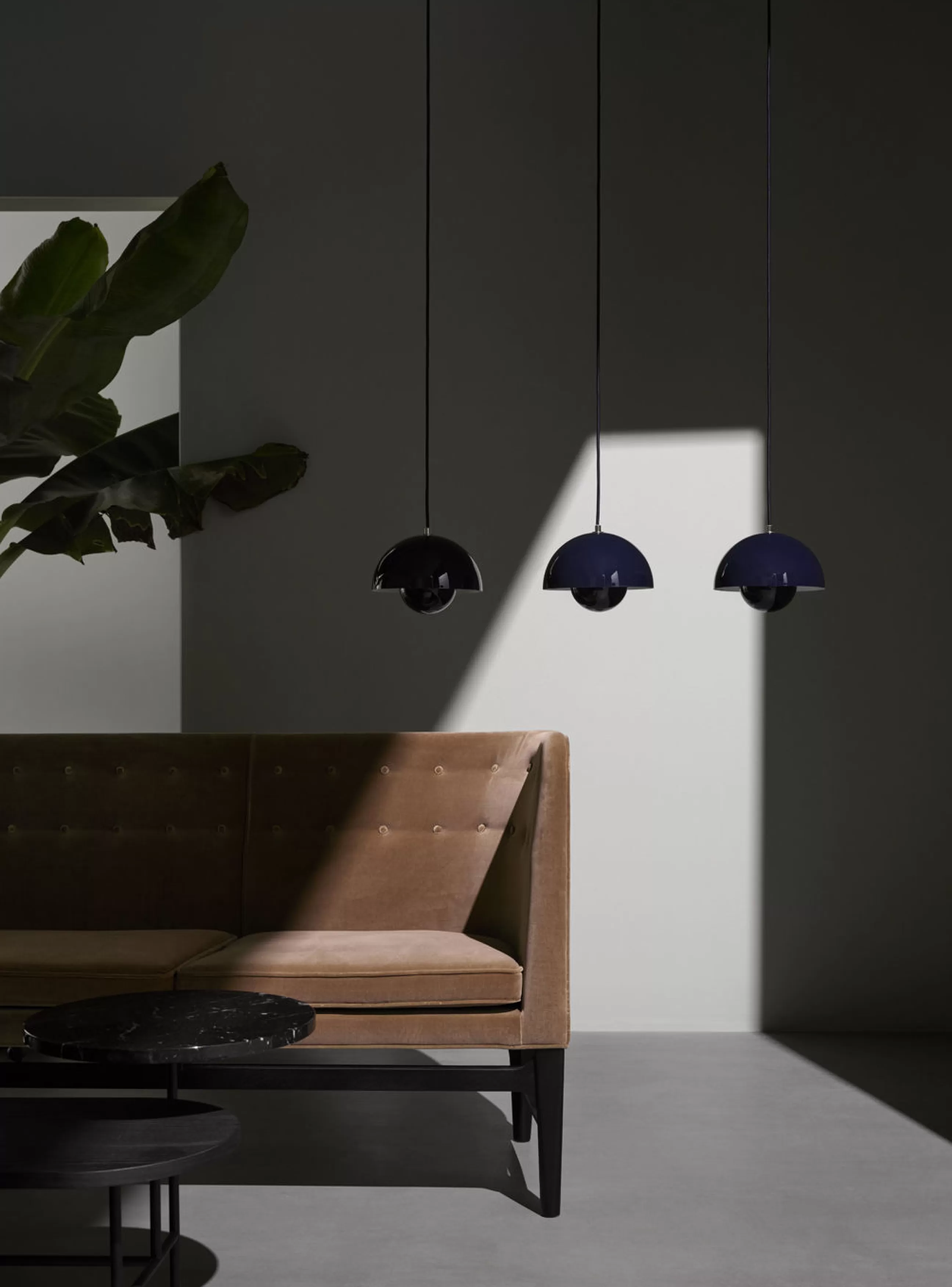 Luminaires Iconiques>&tradition Suspension Flowerpot Vp1 Metal Blanc / O 23 Cm - By Verner Panton, 1969 - Blanc Mat