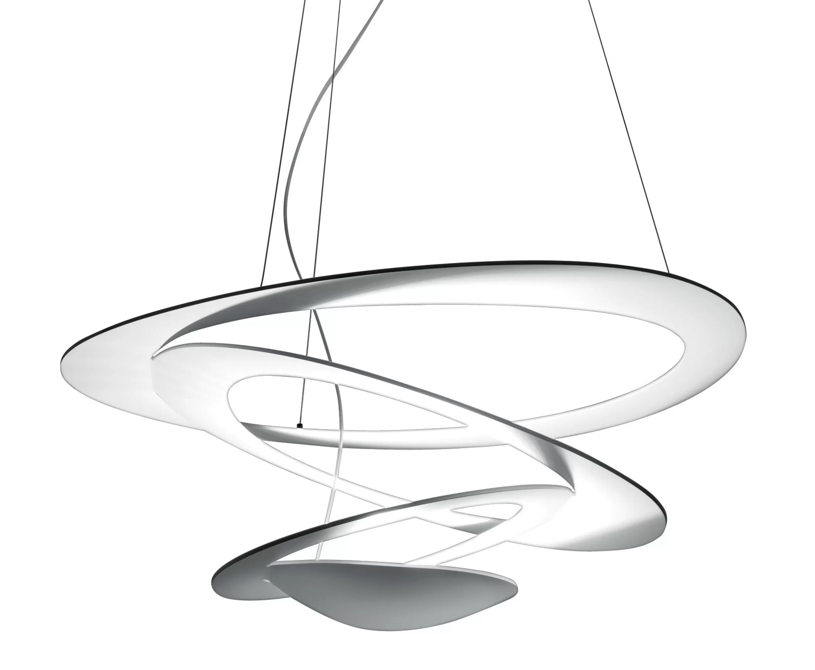 Luminaires Iconiques>Artemide Suspension Pirce Mini Led Metal/ O 69 Cm - Blanc