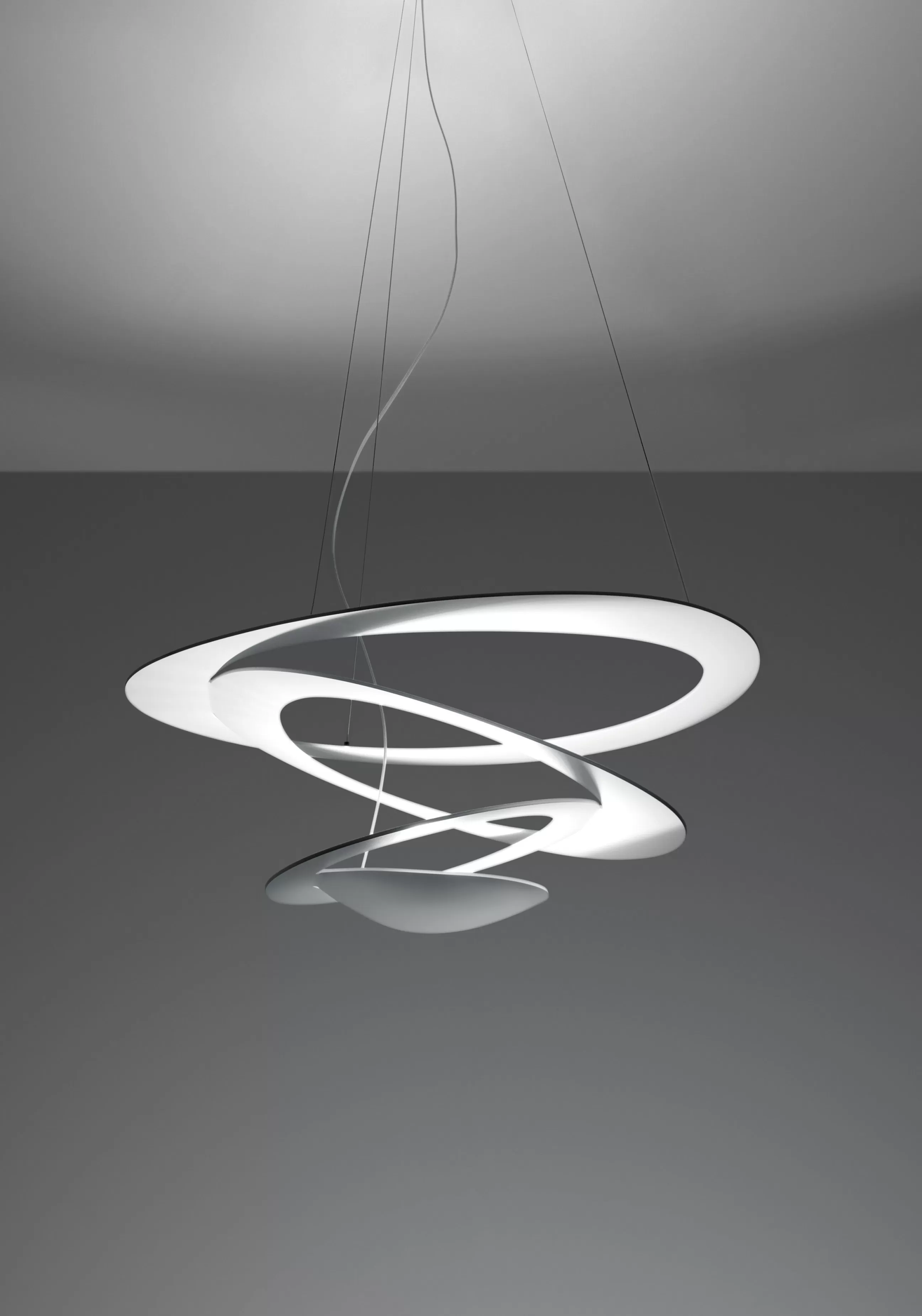 Luminaires Iconiques>Artemide Suspension Pirce Mini Led Metal/ O 69 Cm - Blanc