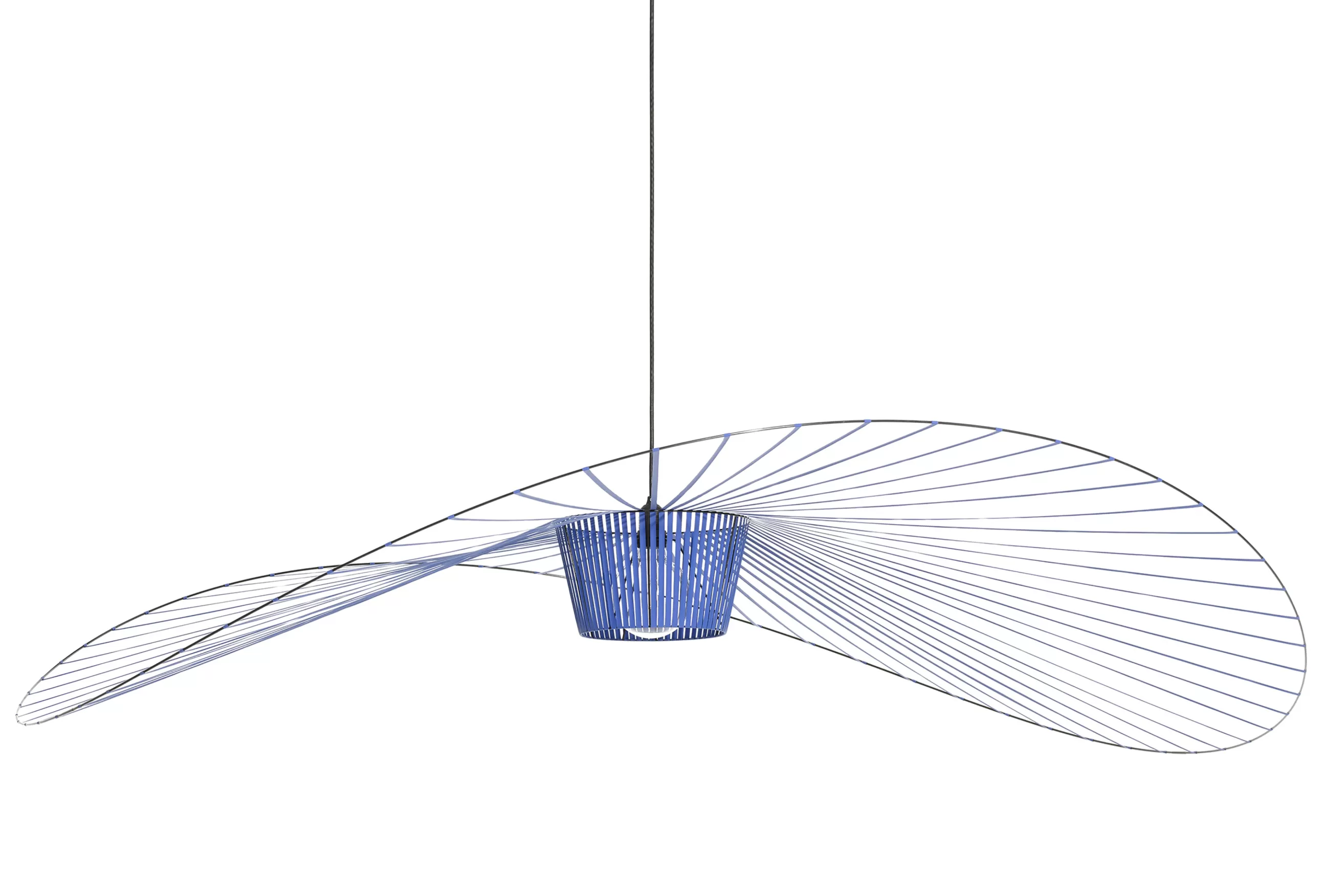 Luminaires Iconiques>Petite Friture Suspension Vertigo Grande / O 200 Cm - Bleu Cobalt