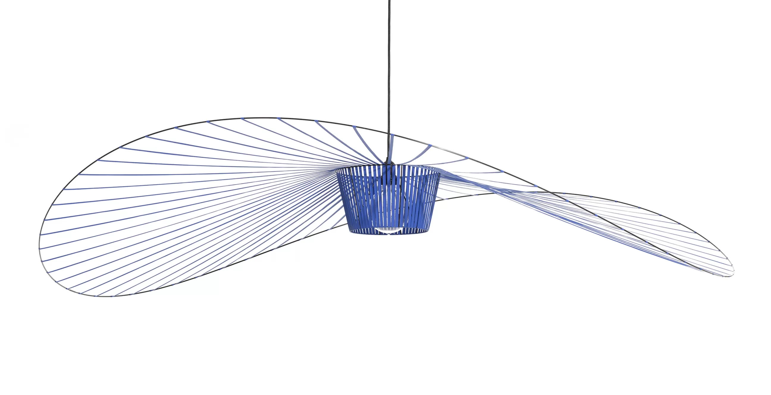 Luminaires Iconiques>Petite Friture Suspension Vertigo Grande / O 200 Cm - Bleu Cobalt