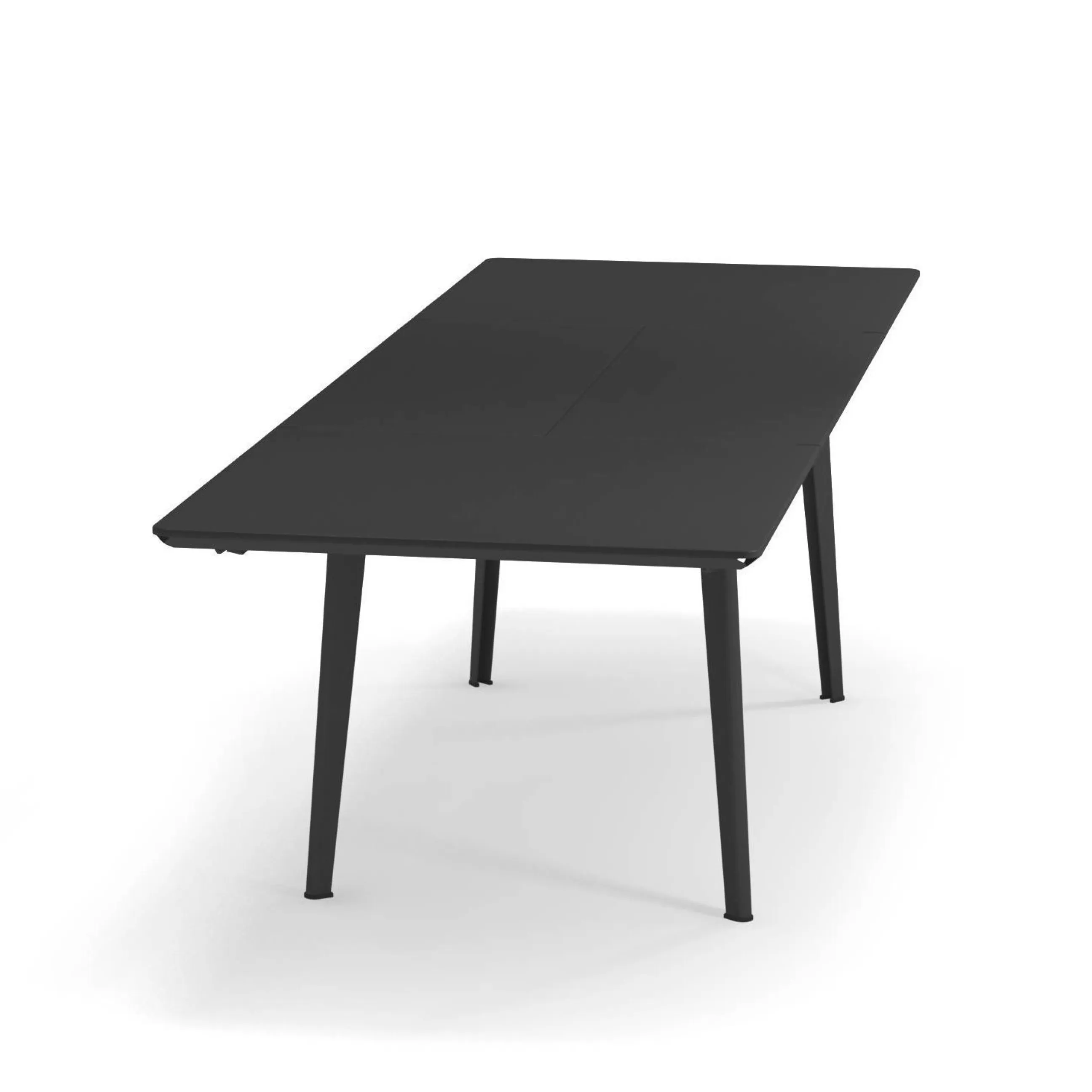 Tables De Jardin>Emu Table A Rallonge Plus4 Metal / 160 A 270 Cm - Fer Ancien