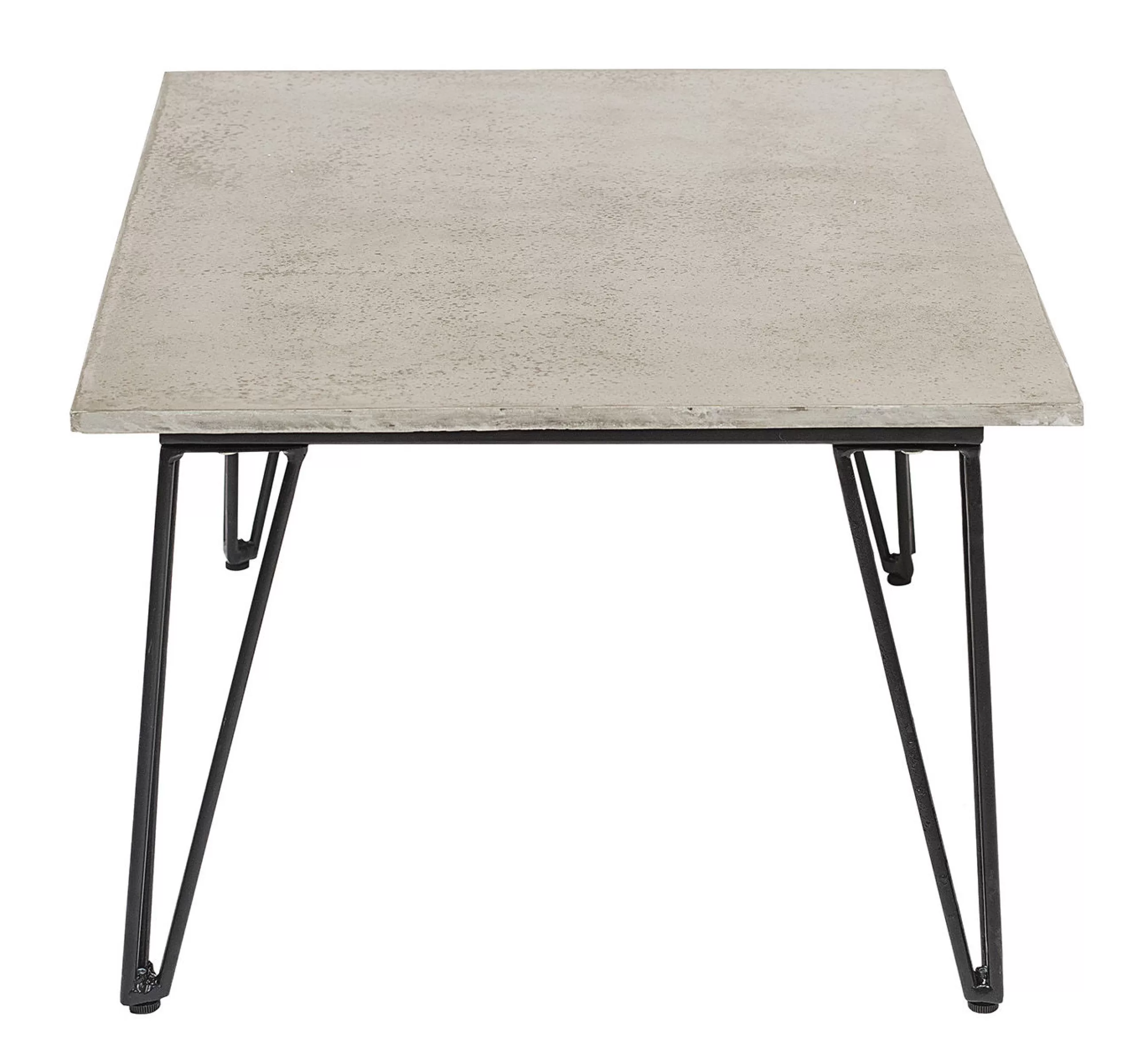 Tables Basses De Jardin>Bloomingville Table Basse Concrete Pierre Gris / Beton - 90 X 60 Cm - Gris - Noir