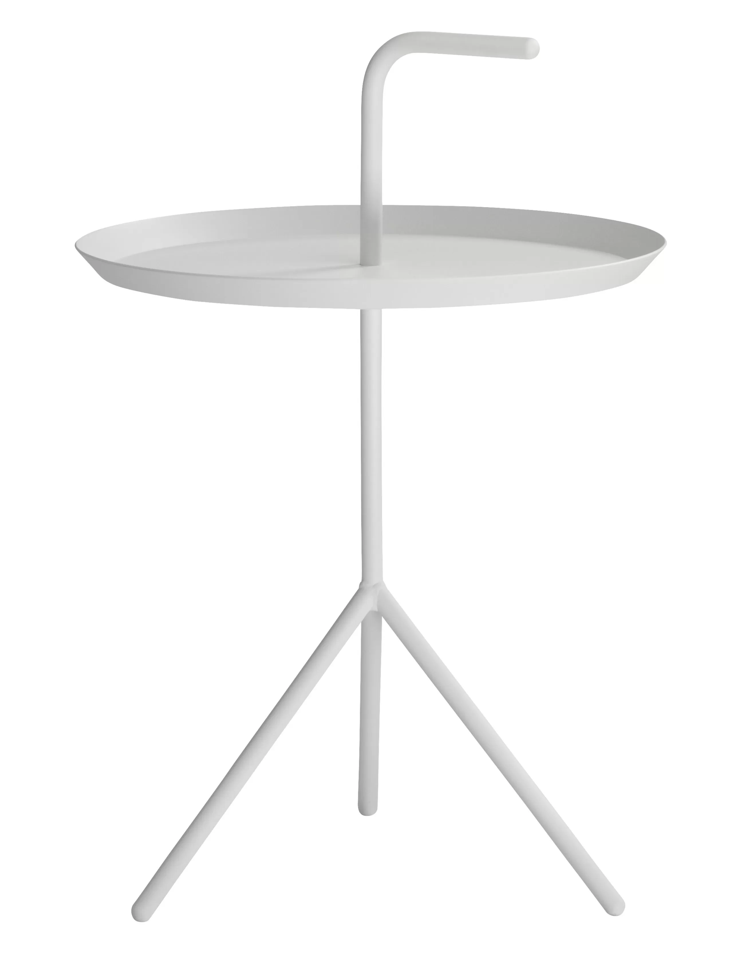 Tables De Chevet>Hay Table Basse Don'T Leave Me Metal/ O 38 X H 42,7 Cm - Blanc