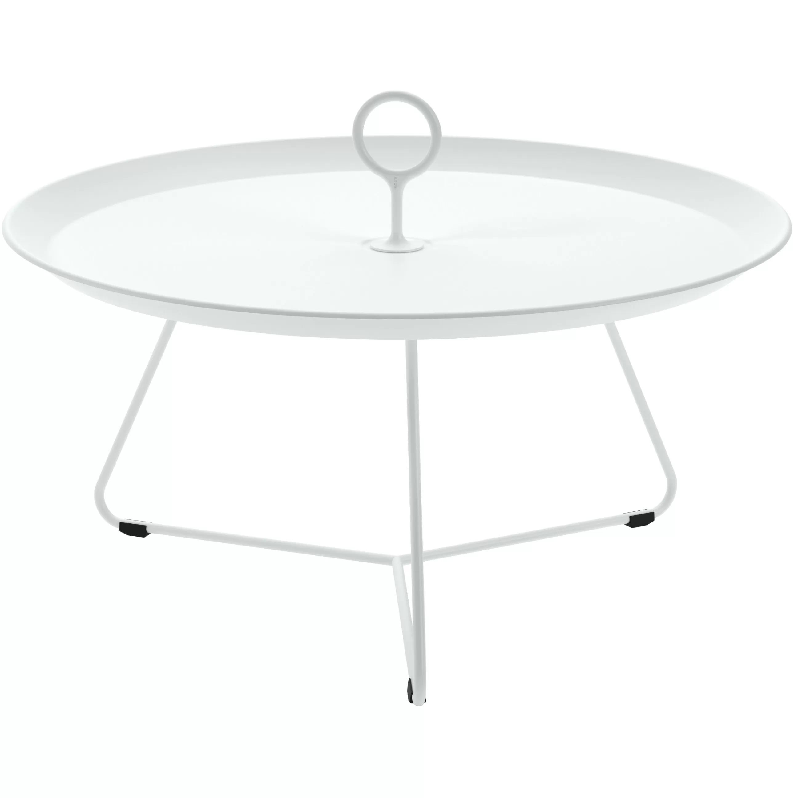 Tables Basses De Jardin>Houe Table Basse Eyelet Large Metal/ O 70 X H 35 Cm - Metal - Blanc