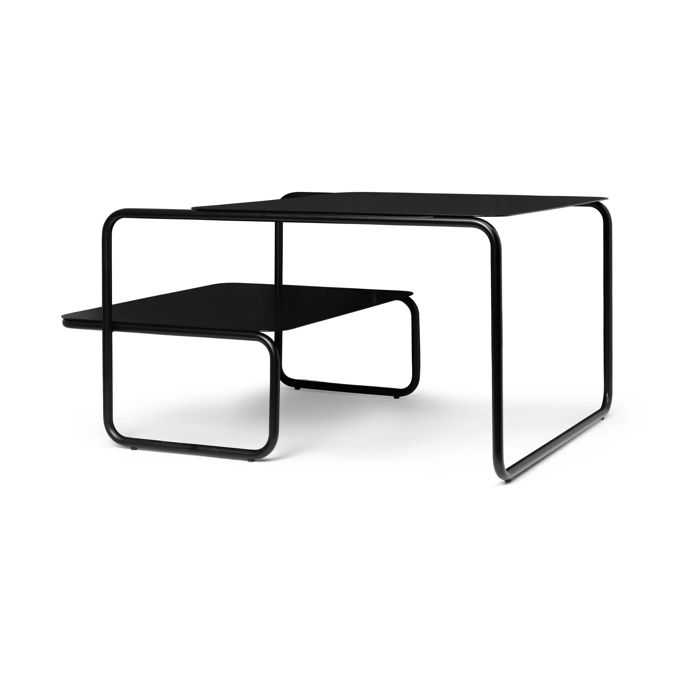 Tables Basses De Jardin>Ferm Living Table Basse Level Metalmetal/ 79 X 40 Cm - Noir