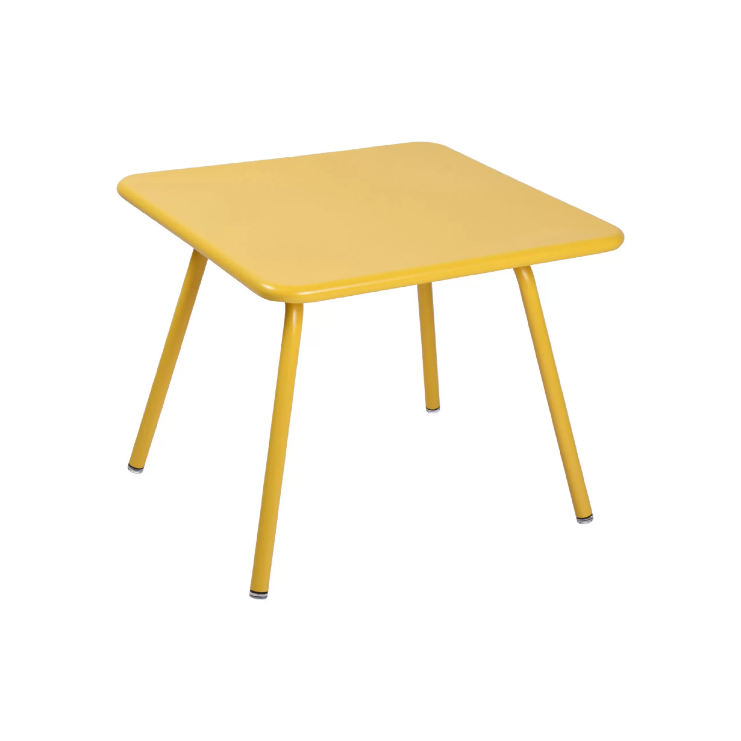 Mobilier Kids>Fermob Table Basse Luxembourg Kid Metal Jaune / Table Enfant - 57 X 57 Cm - Miel Texture