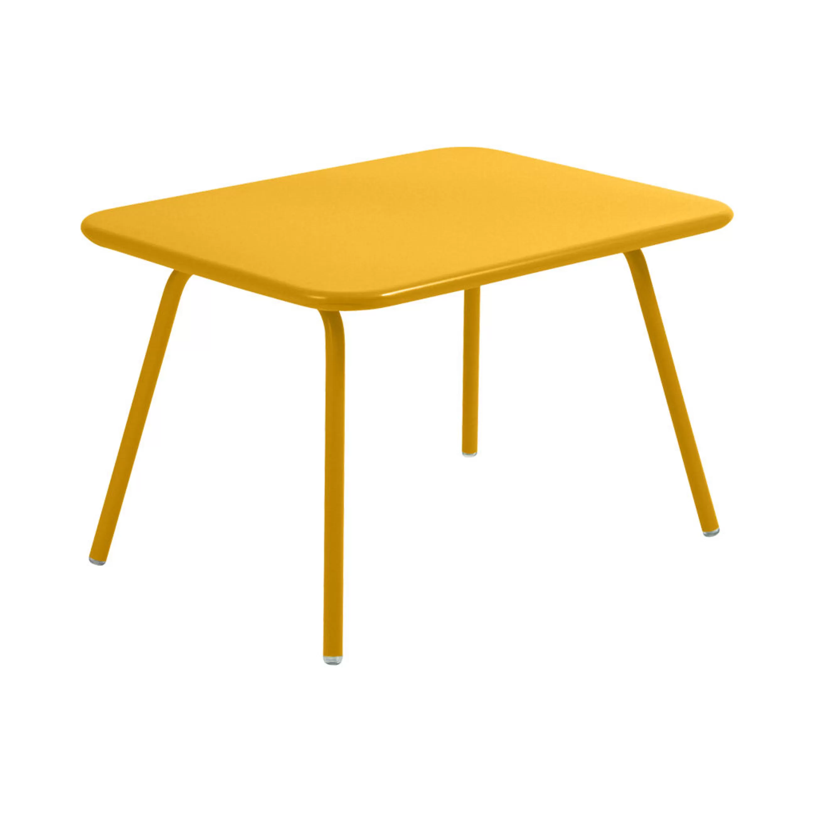 Mobilier Kids>Fermob Table Basse Luxembourg Kid Metal Jaune / Table Enfant - 75 X 55 Cm - Miel Texture