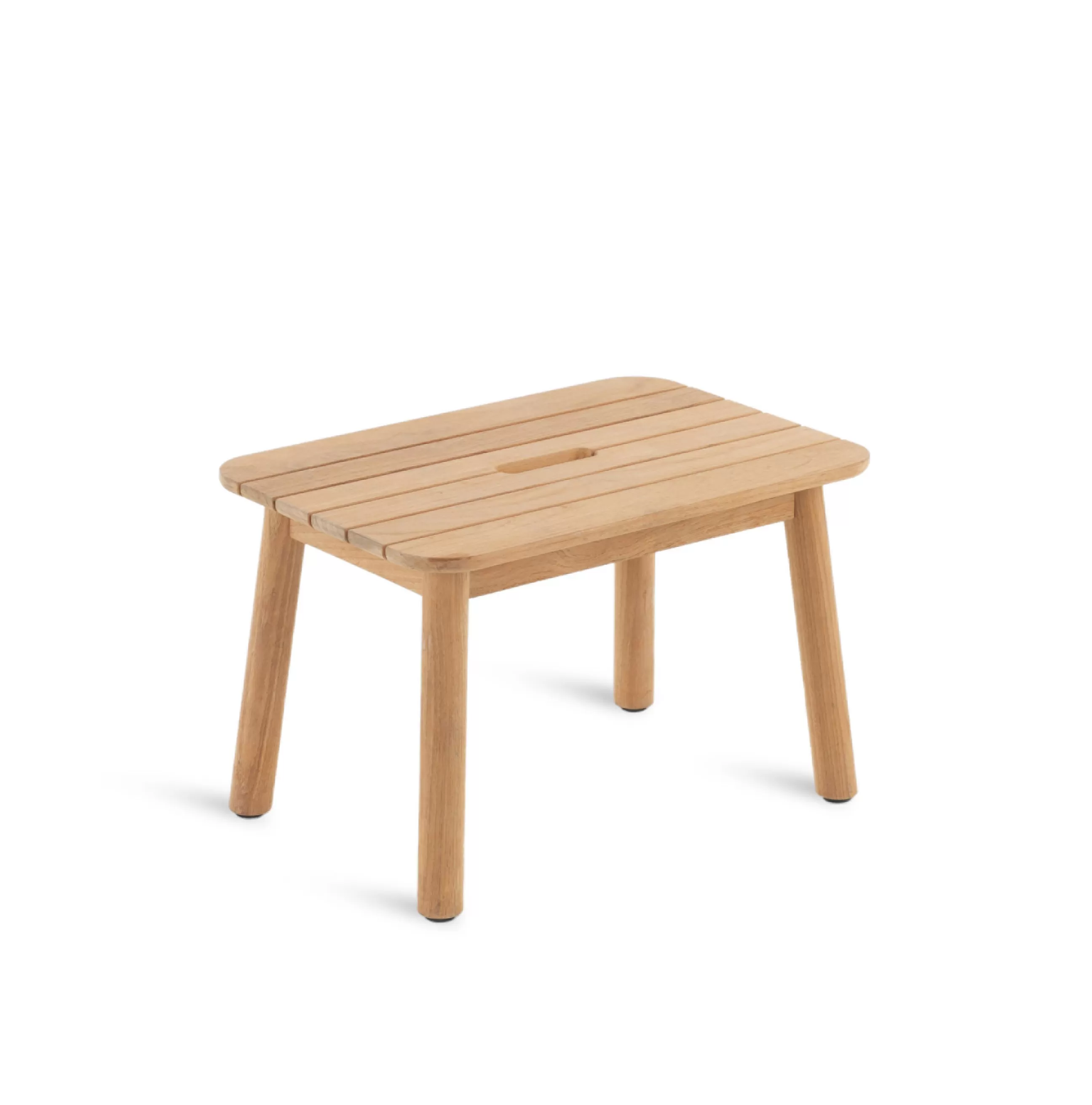 Tables Basses De Jardin>Unopiu Table Basse Pevero Bois Naturel / 37 X 54 Cm - - Teck