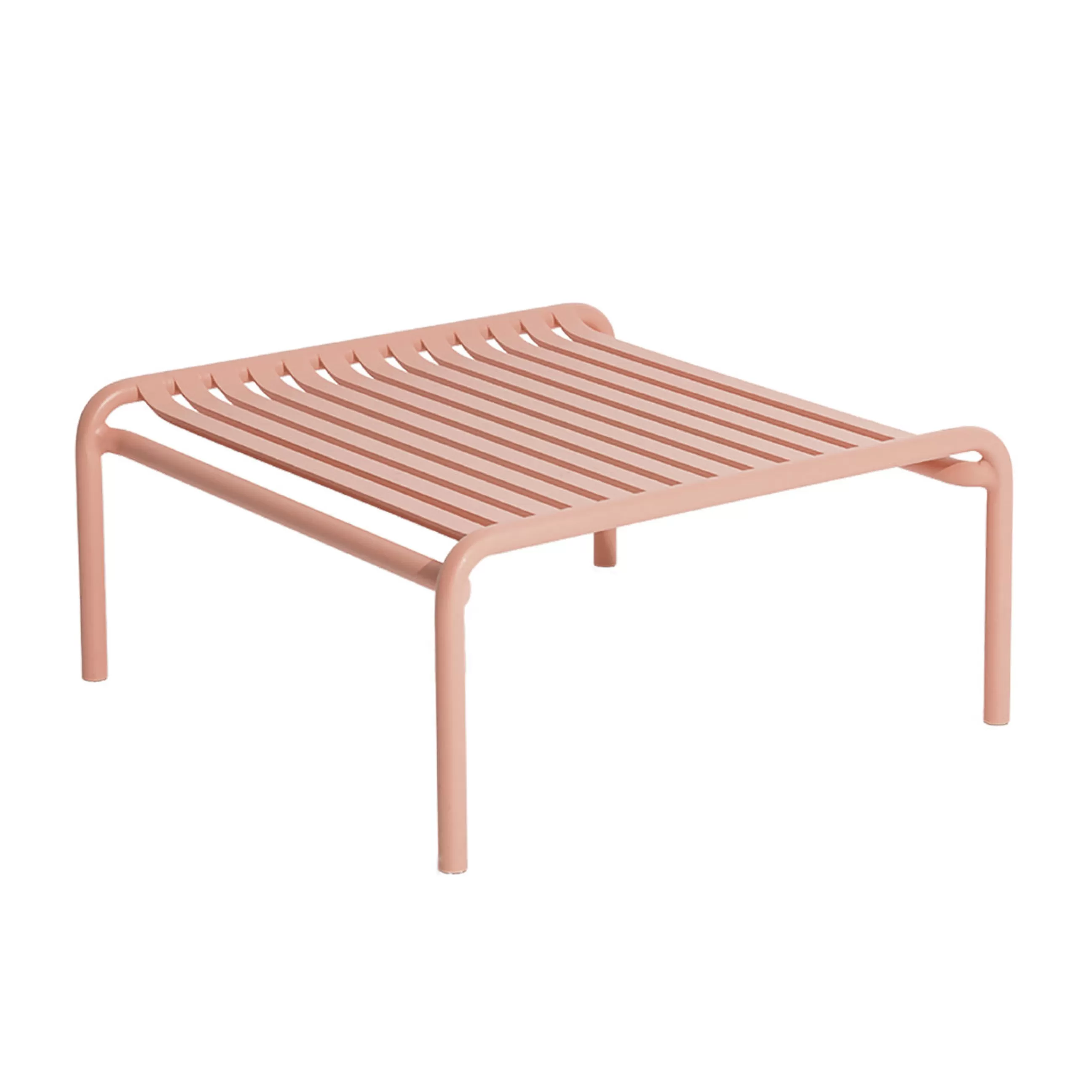 Terrasses Et Balcons>Petite Friture Table Basse Week-End Small Metal Rose /69 X 60 Cm - Aluminium - Rose Blush