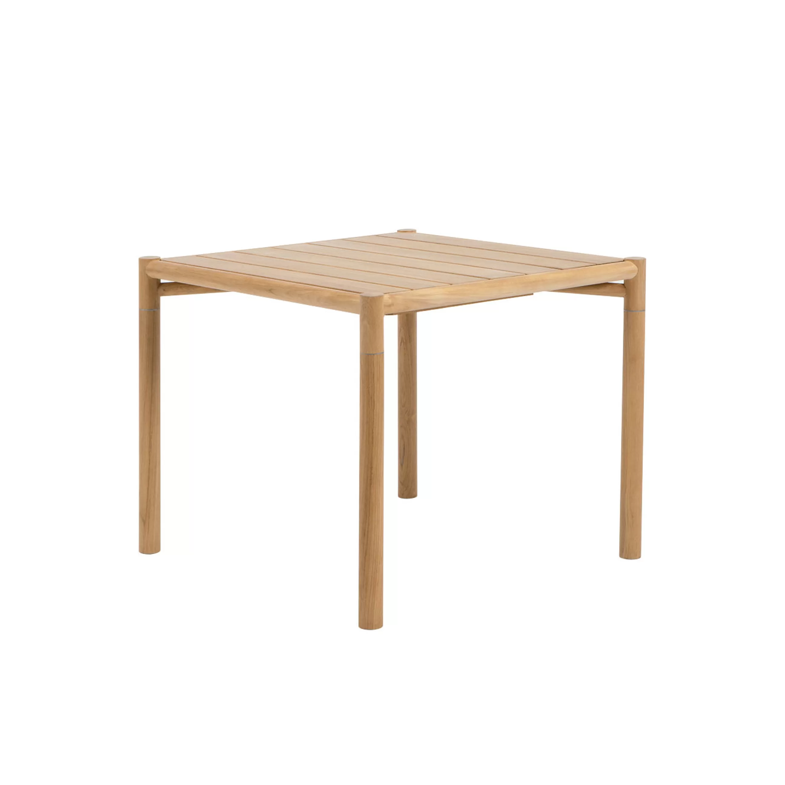 Tables De Jardin>Ethimo Table Carree Kilt Bois Naturel / 91 X 91 Cm - - Teck Naturel