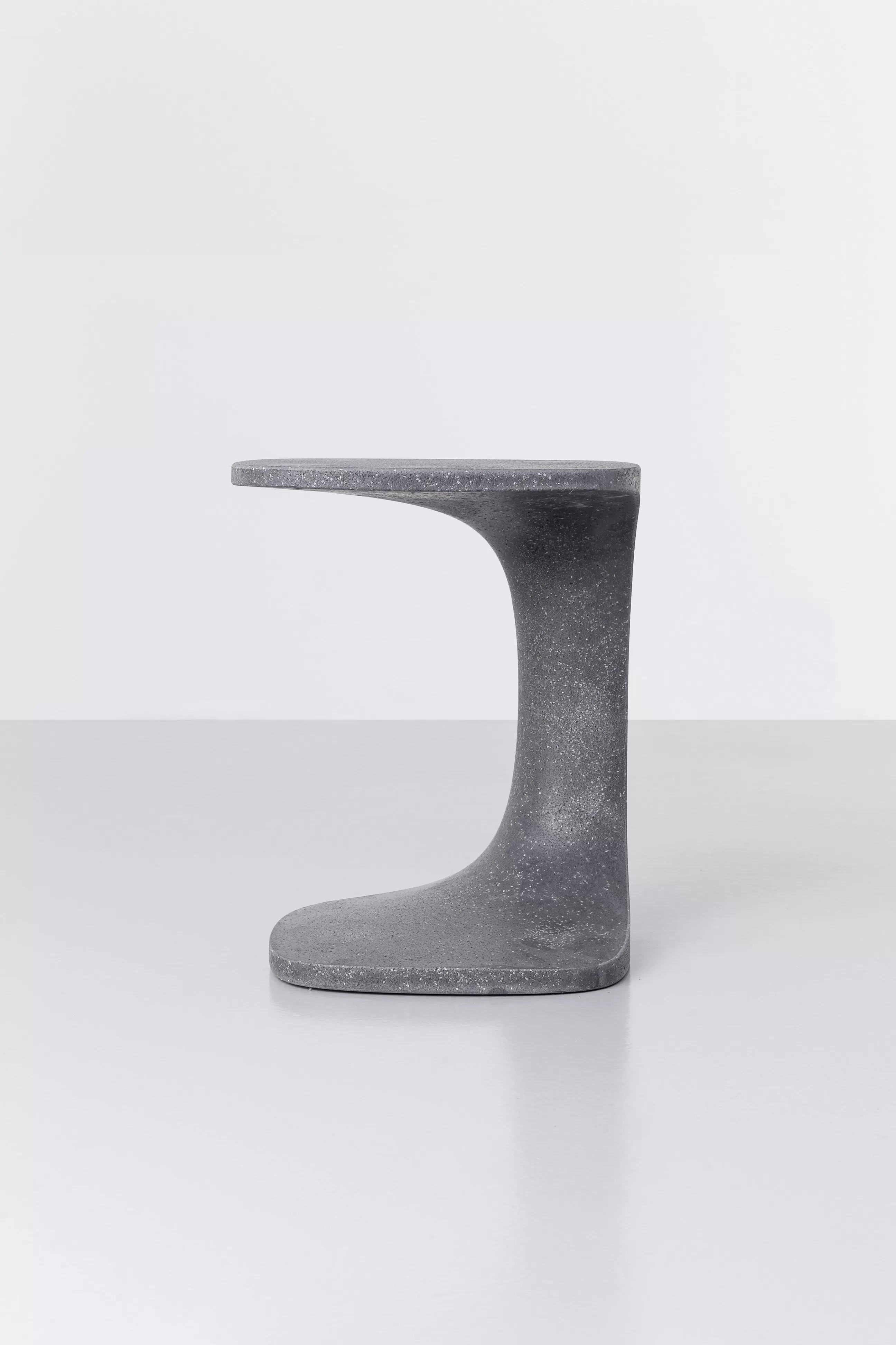 Tables Basses De Jardin>Kristalia Table D'Appoint Font Pierre Gris / Beton - 42 X 42 X H 52 Cm - Gris Fonce