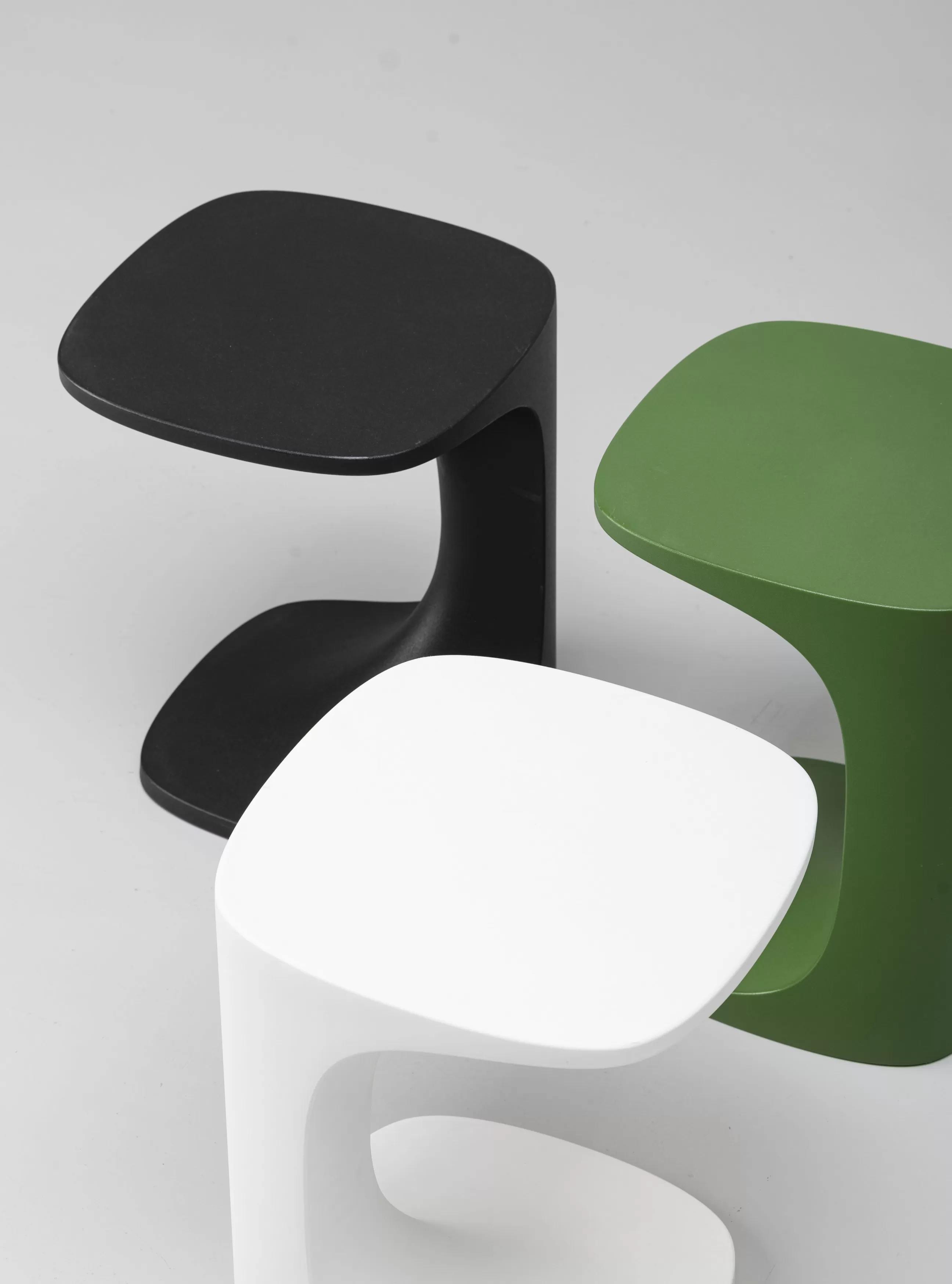 Tables Basses De Jardin>Kristalia Table D'Appoint Font Plastique/ Polyethylene - 42 X 42 X H 52 Cm - Blanc