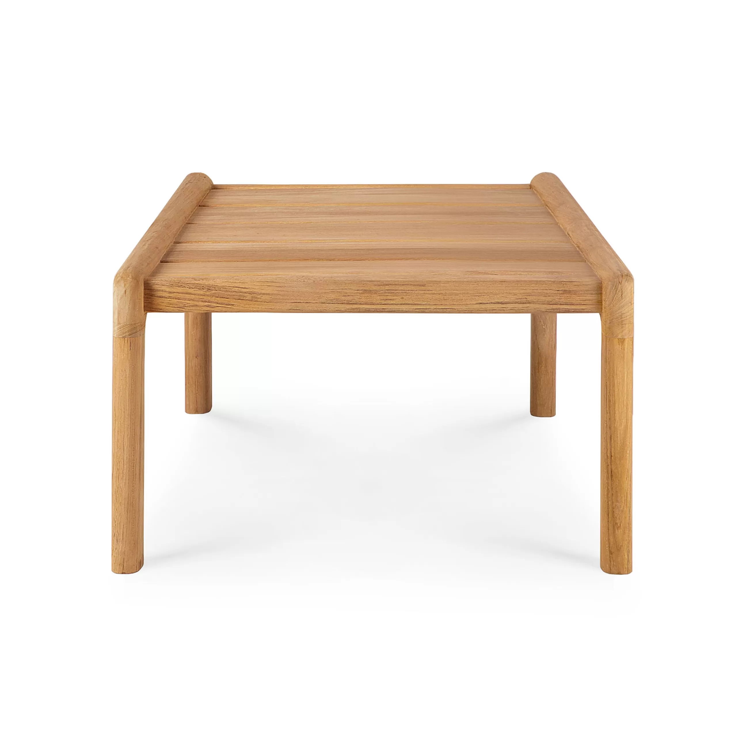 Tables Basses De Jardin>Ethnicraft Table D'Appoint Jack Outdoor Bois Naturel / 54 X 54 Cm - Teck - Teck Naturel