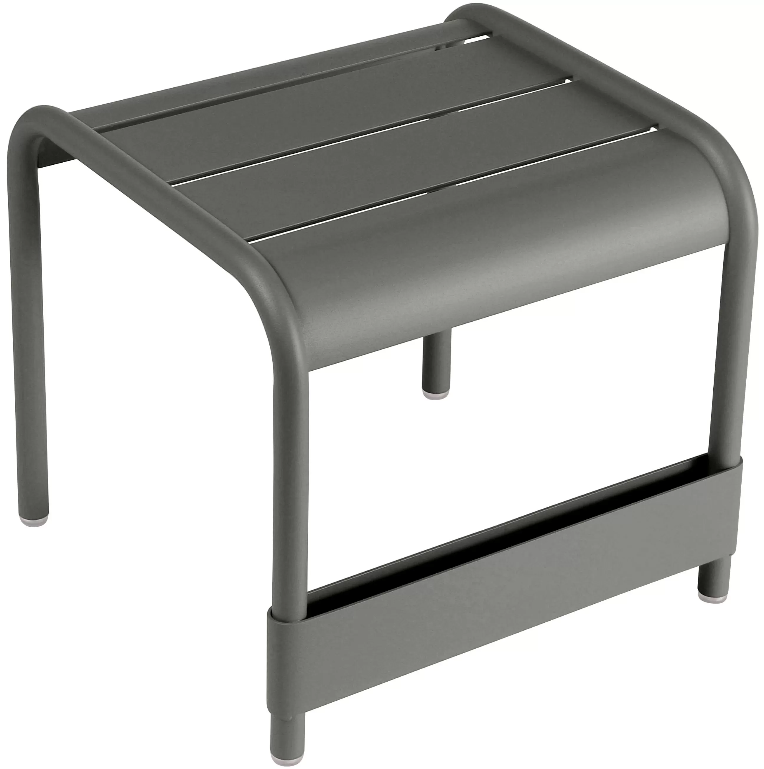 Tables Basses De Jardin>Fermob Table D'Appoint Luxembourg Metal Vert Gris / Pouf - L 42 Cm - Romarin