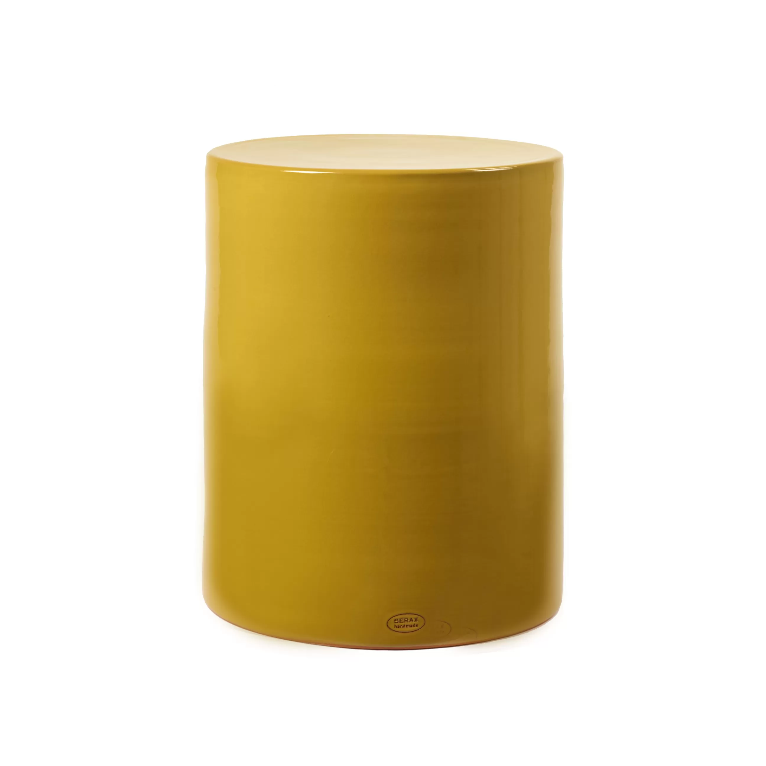 Tables De Chevet>Serax Table D'Appoint Pawn Ceramique Jaune / Tabouret - O 37 X H 46 Cm - Ocre