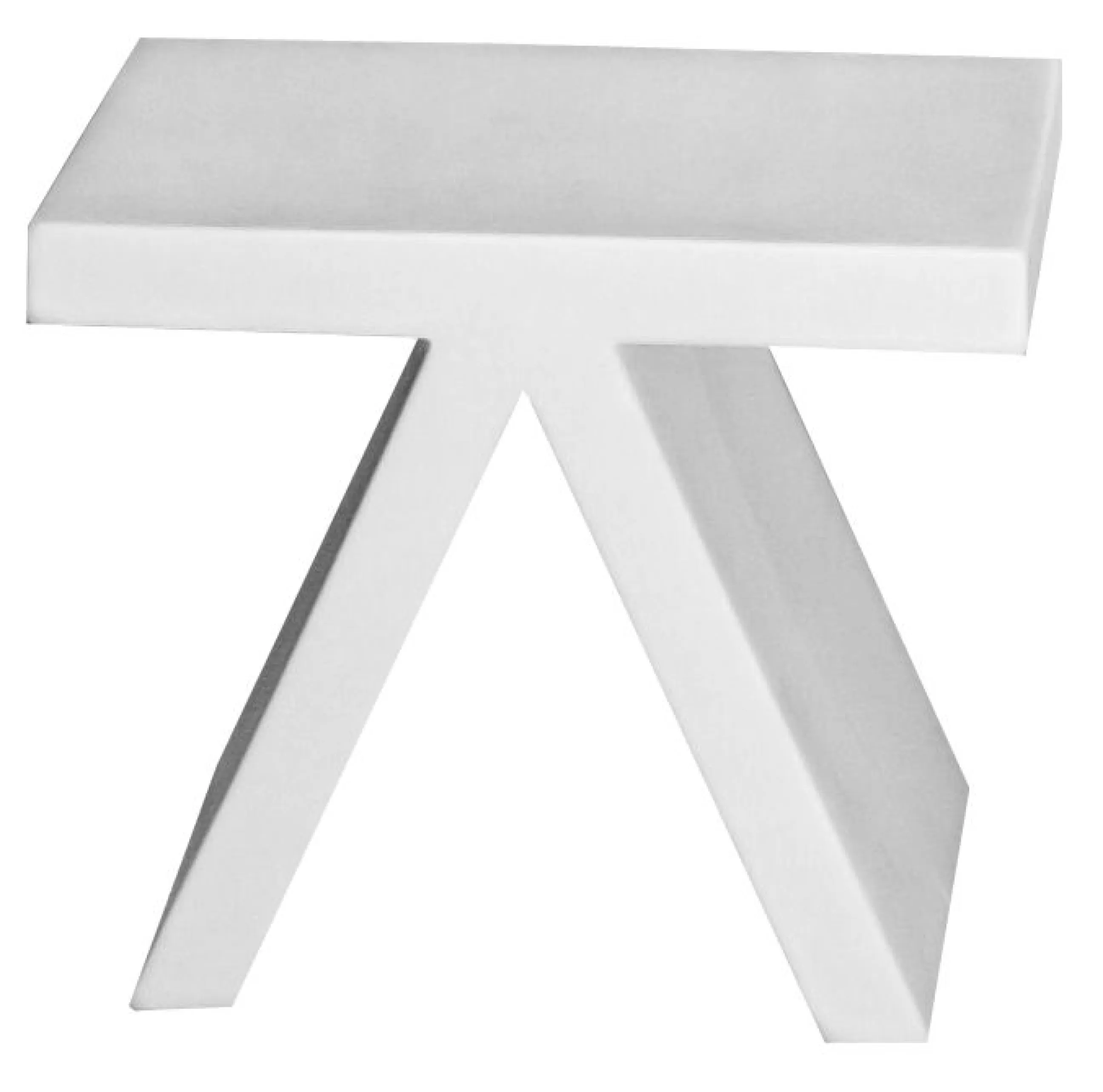 Tables Basses De Jardin>Slide Table D'Appoint Toy Plastique- Blanc