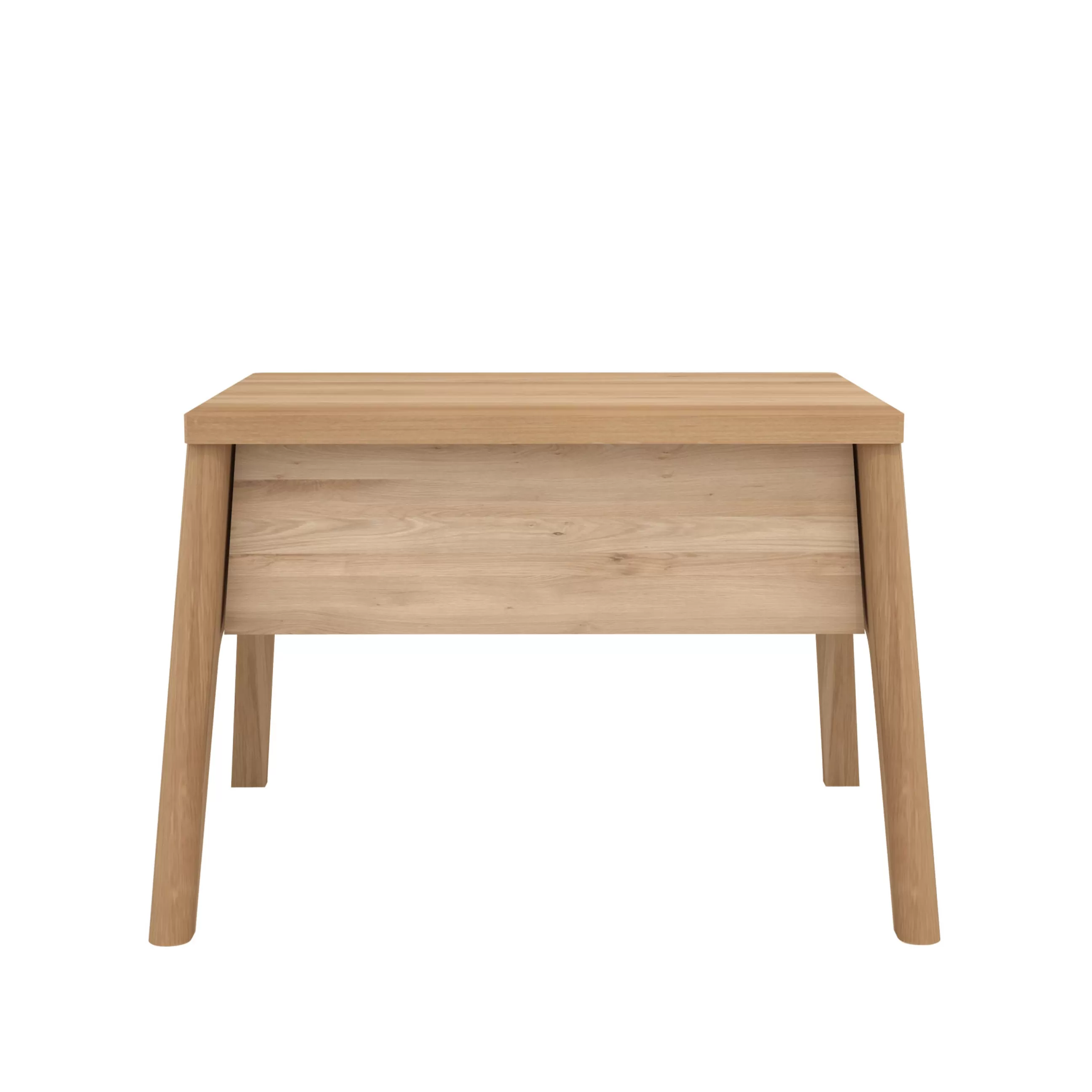 Tables De Chevet>Ethnicraft Table De Chevet Air Bois Naturel / Massif - 1 Tiroir - Chene Naturel