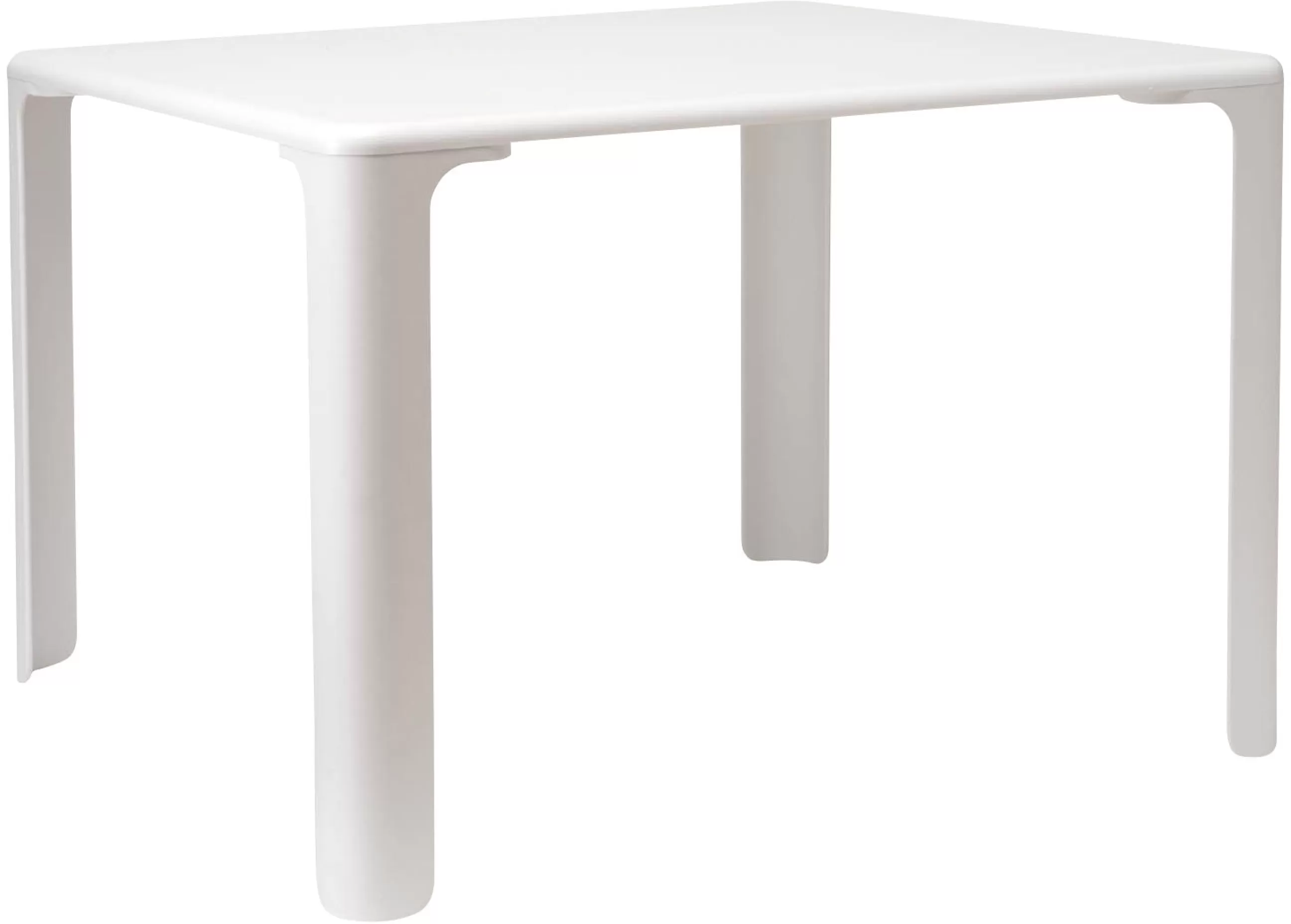 Mobilier Kids>Magis Table Enfant Linus Plastique Bois75 Cm X 75 Cm - Blanc