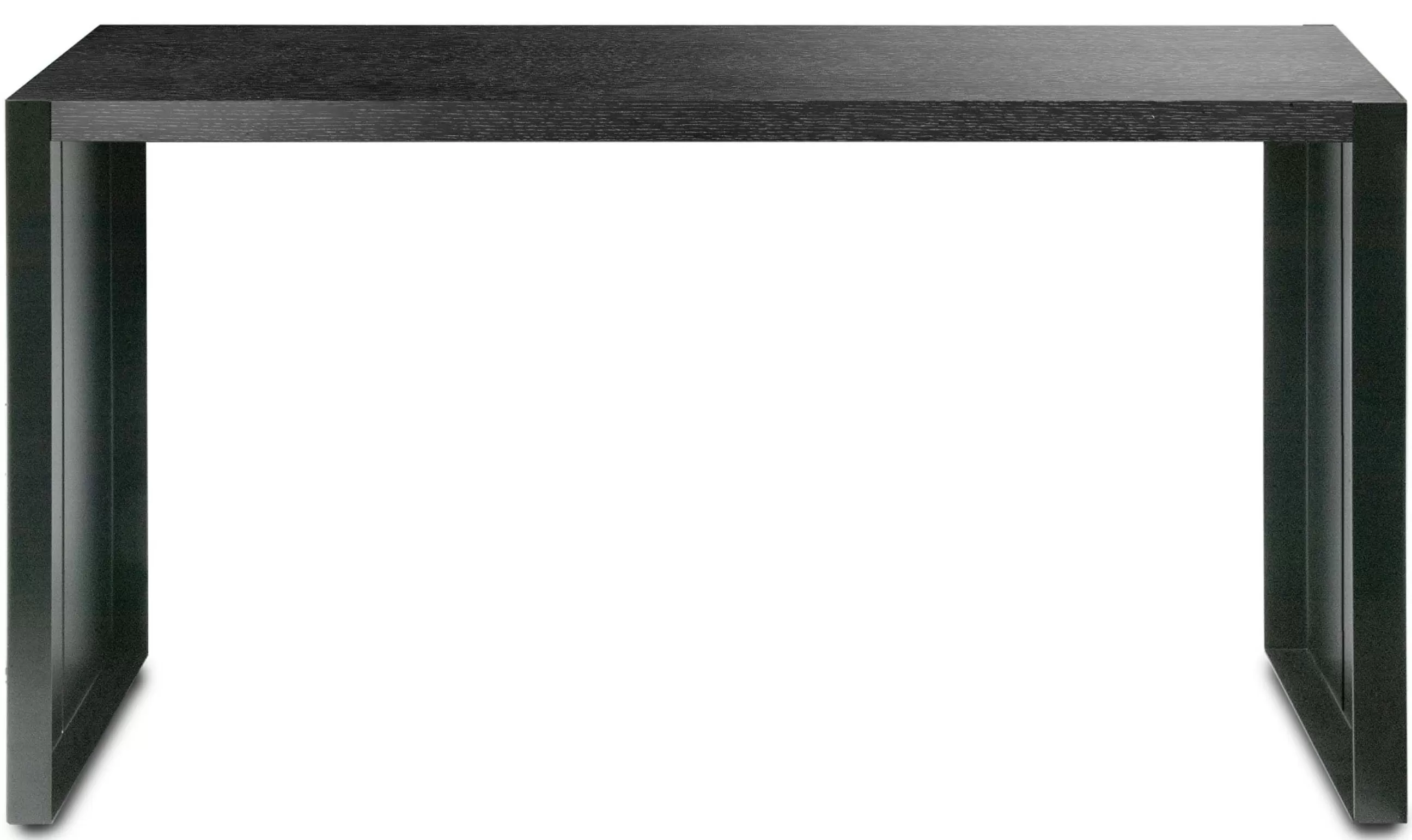 Consoles>Lapalma Table Haute Panco Metal Bois / H 106 Cm - L 180 Cm - Noir