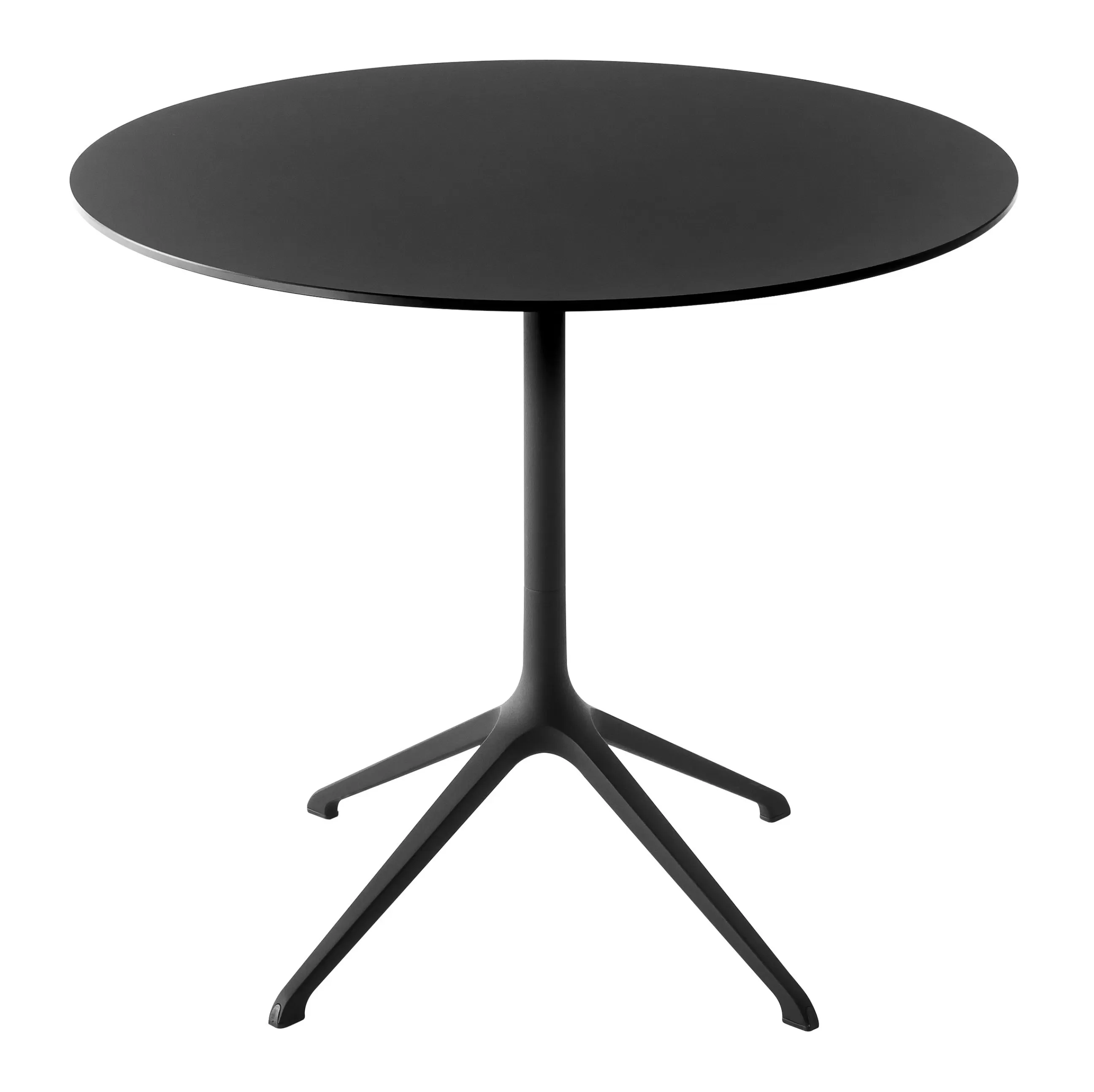 Tables De Jardin>Kristalia Table Pliante Elephant Plastique/ O 90 Cm - Noir