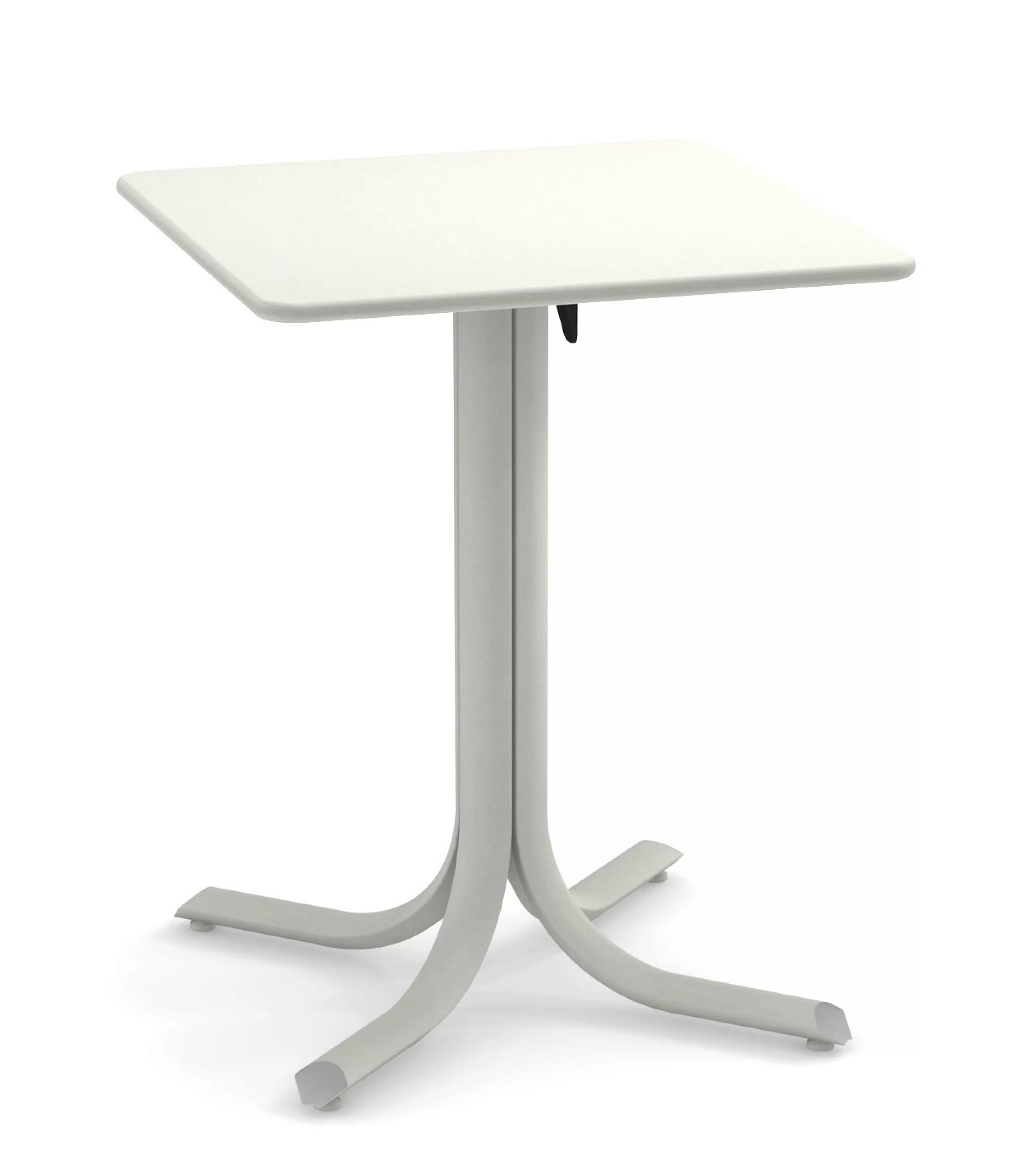 Tables De Jardin>Emu Table Pliante System Metal/ 60 X 60 Cm - Blanc