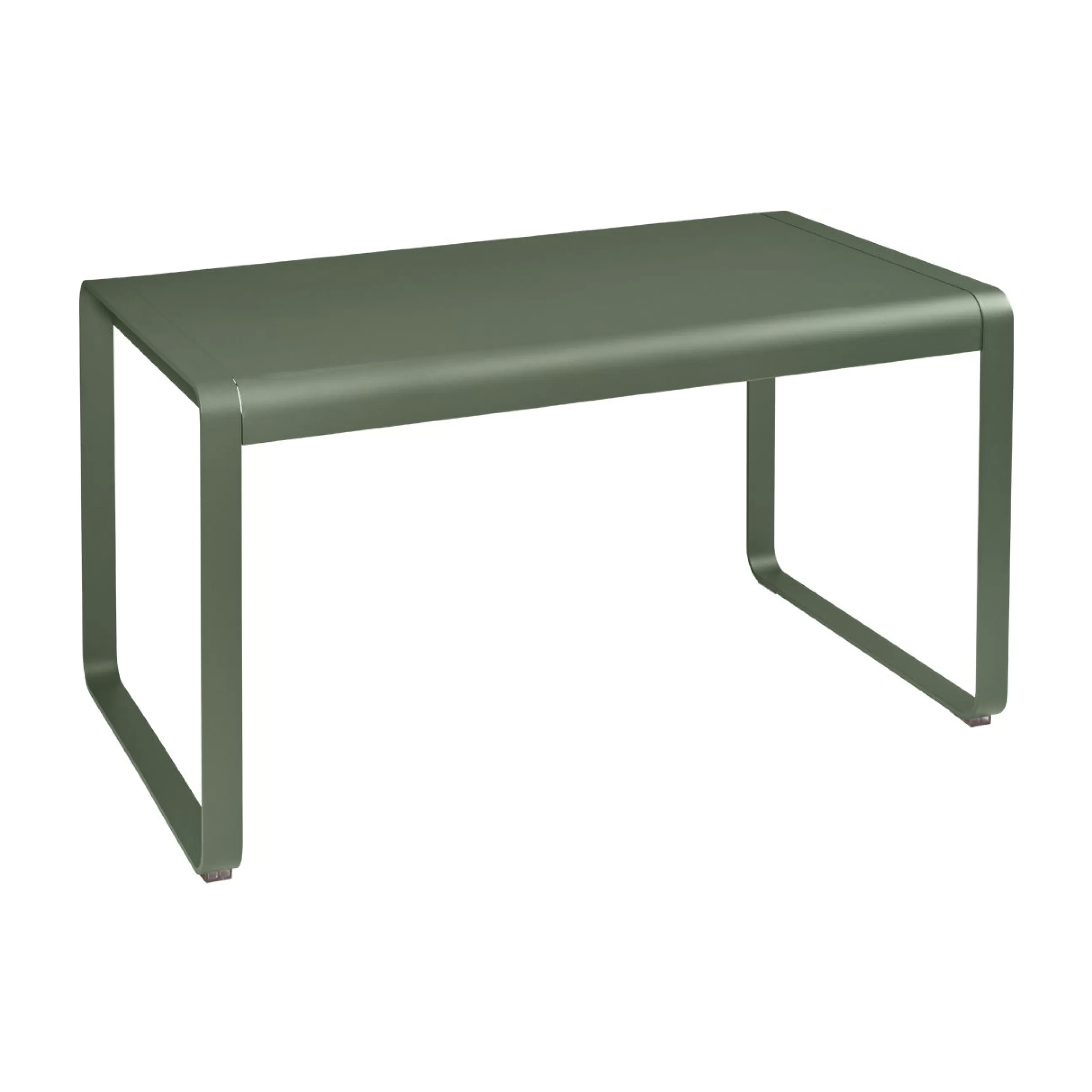 Tables De Jardin>Fermob Table Rectangulaire Bellevie Metal Vert / 140 X 80 Cm - 4 Personnes - Cactus