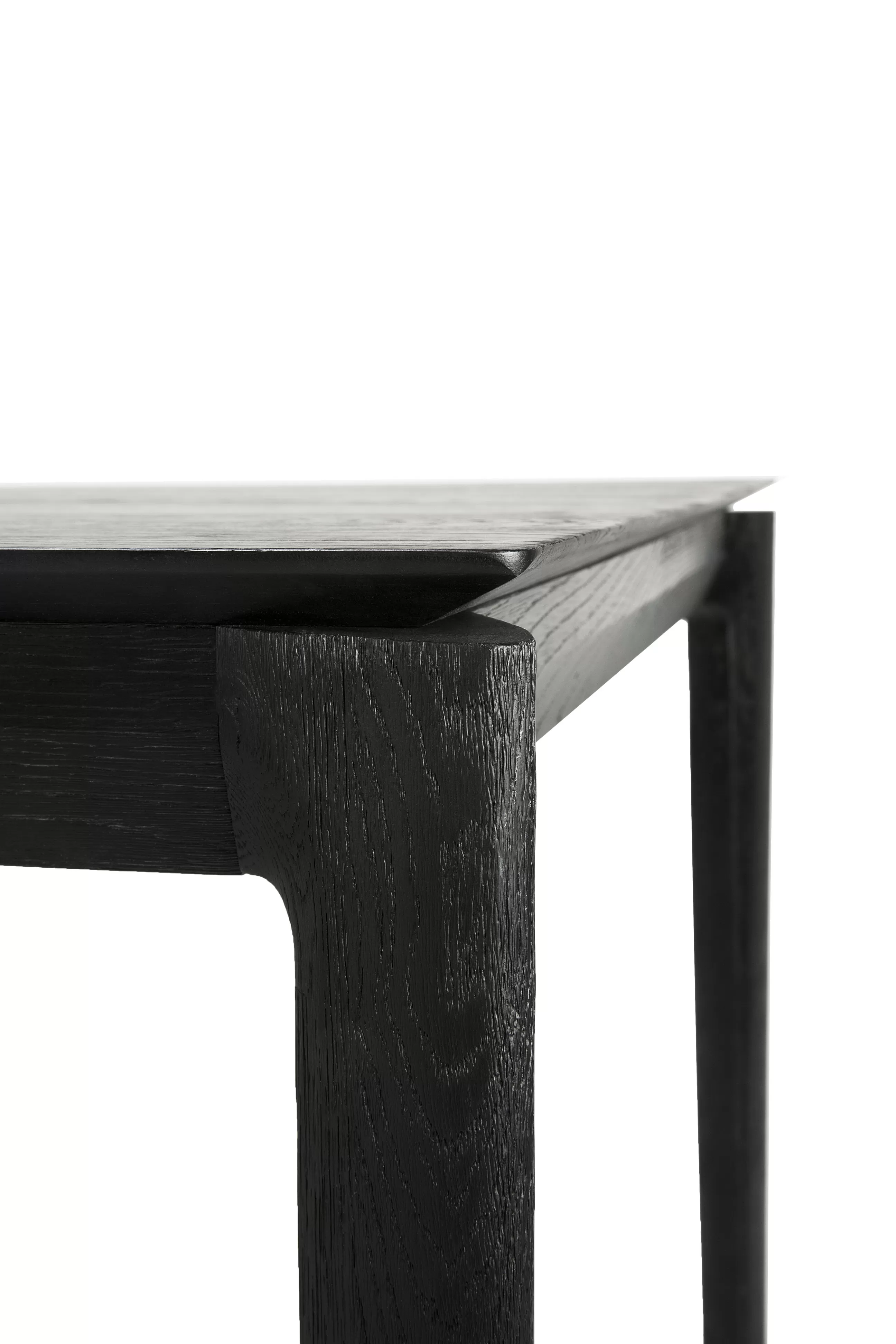Tables>Ethnicraft Table Rectangulaire Bok Bois/ Chene Massif - 220 X 95 Cm / 8 Personnes - Noir