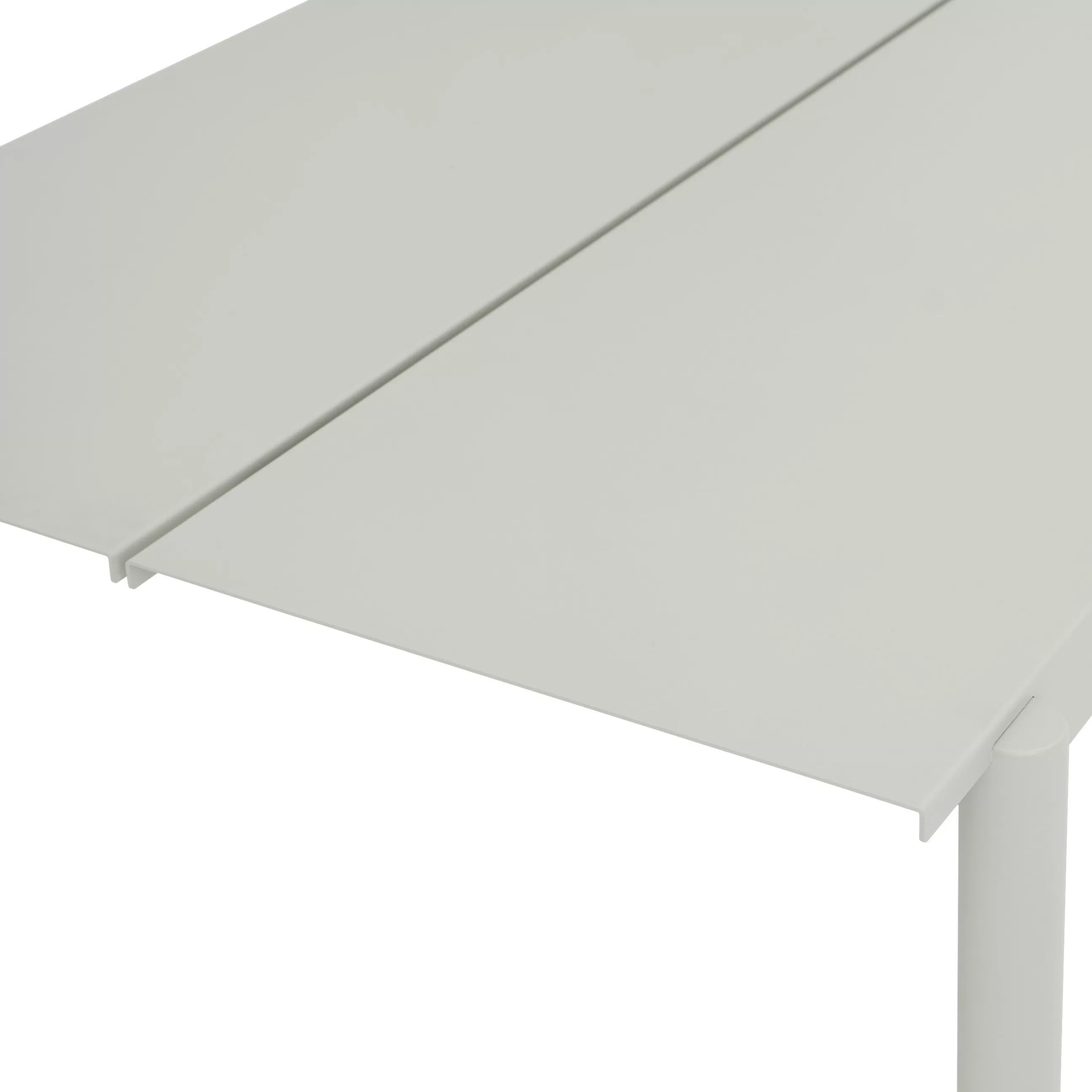 Tables De Jardin>Muuto Table Rectangulaire Linear Metal Gris /  220 X 90 Cm - Gris Clair