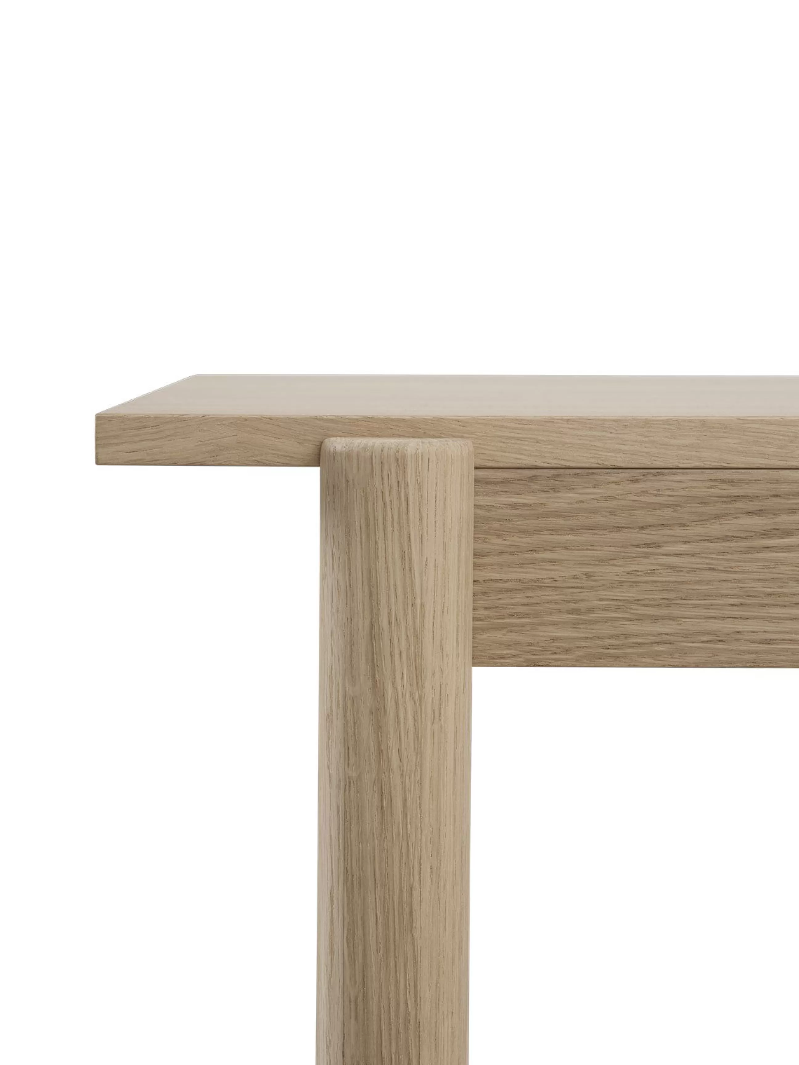 Tables>Muuto Table Rectangulaire Linear Wood Bois Naturel / 200 X 90 Cm - Chene Naturel