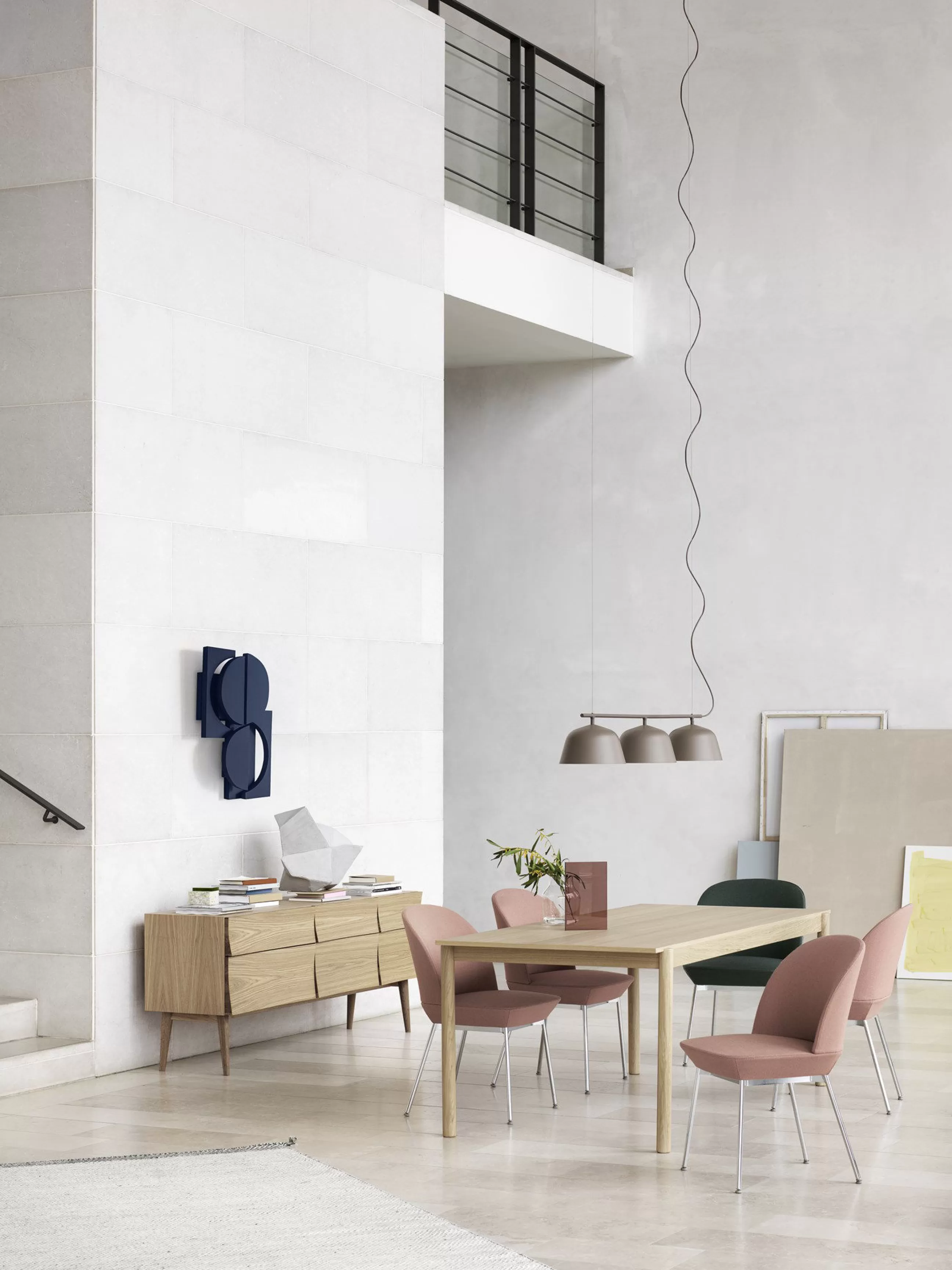Tables>Muuto Table Rectangulaire Linear Wood Bois Naturel / 200 X 90 Cm - Chene Naturel