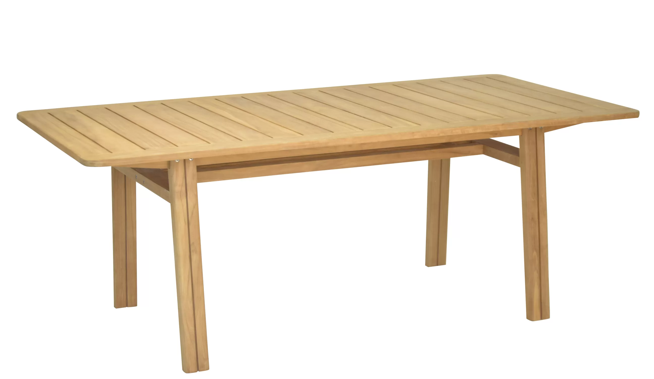 Tables De Jardin>Vlaemynck Table Rectangulaire Lodge Bois Naturel / - Teck