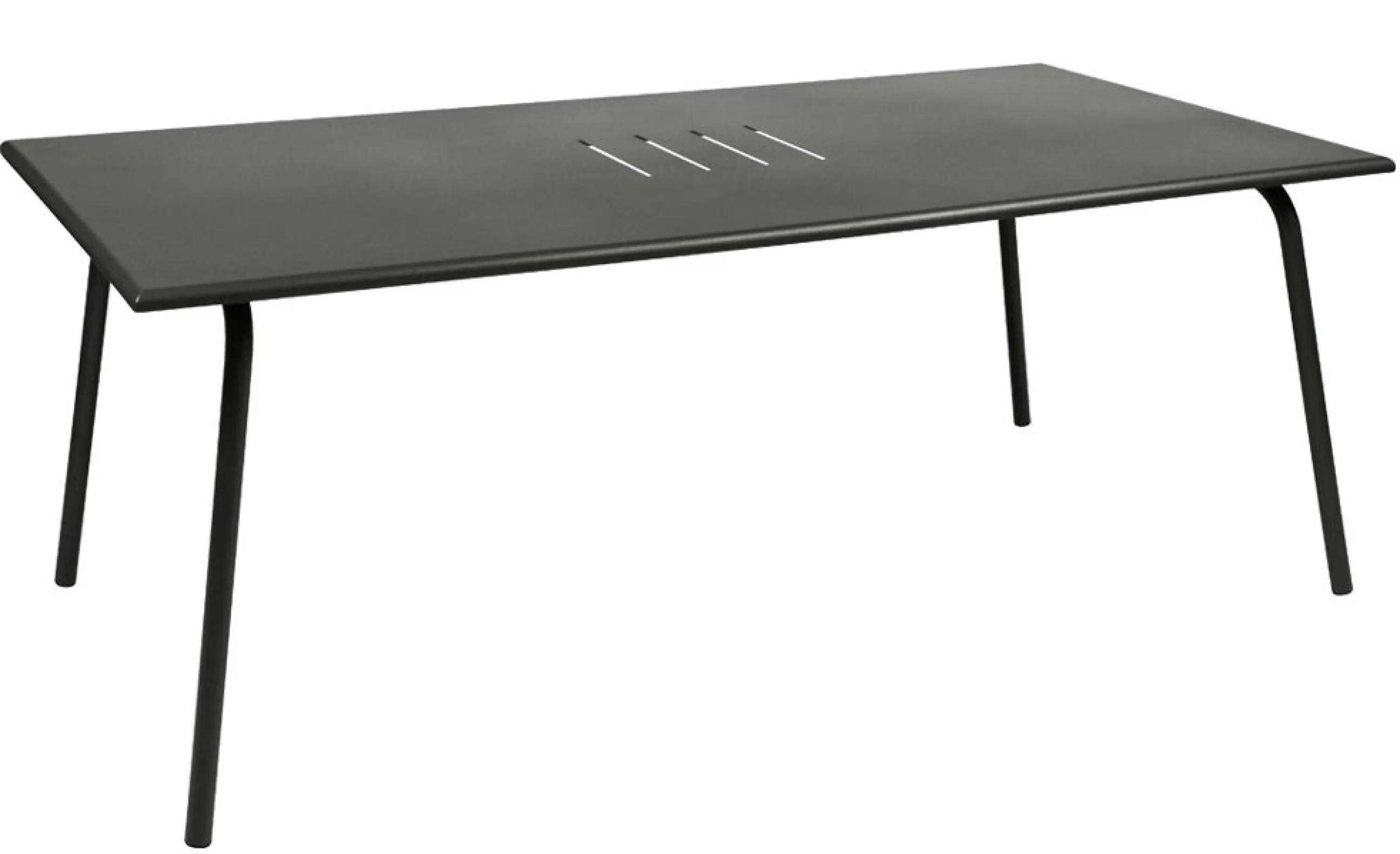 Tables De Jardin>Fermob Table Rectangulaire Monceau Metal Vert Gris / 194 X 94 Cm - 8 Personnes - Romarin